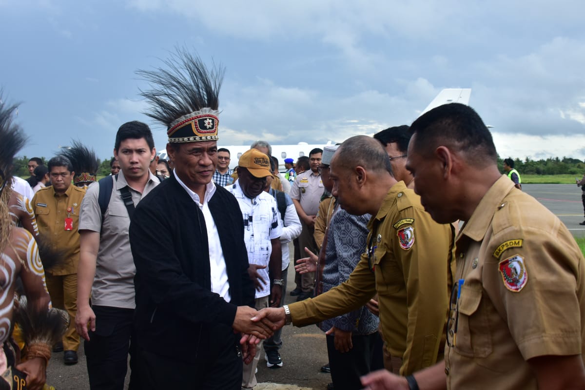 Hari Pertama Kerja, Mentan Tancap Gas Cetak Sawah 500 ribu Ha di Merauke