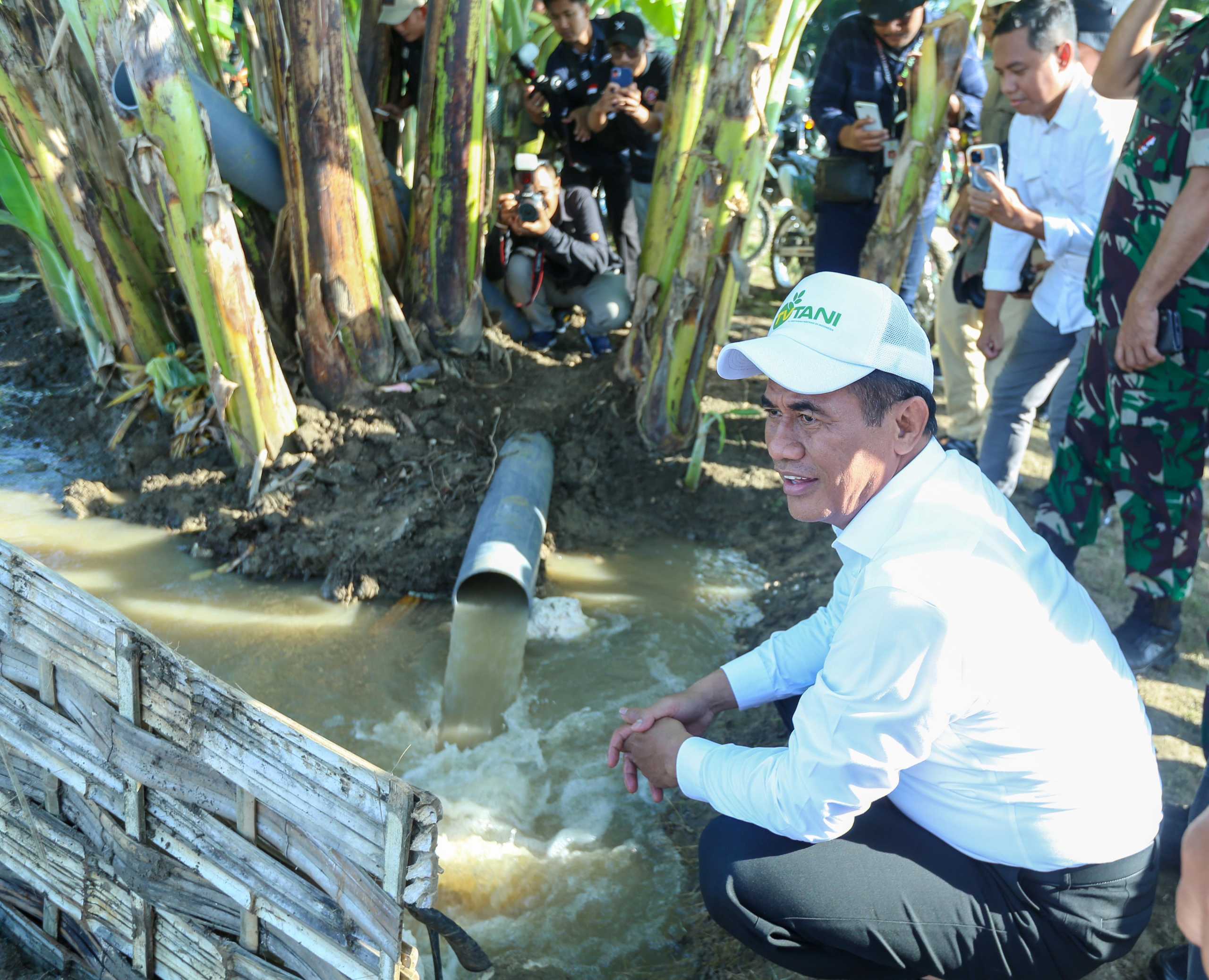 Tingkatkan Produktivitas Pertanian Jatim, Kementan Yakini Pompanisasi Jadi Solusi