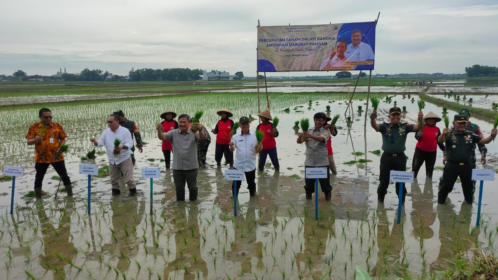 Sekjen Kementan Gelar Safari Kerja ke Jawa Tengah, Dorong Percepatan Melalui Program Pompanisasi