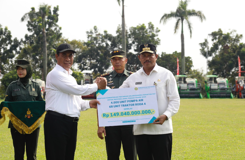 Plt. Gubernur Jateng Apresiasi Mentan Amran atas Solusi Cepat Bagi Petani