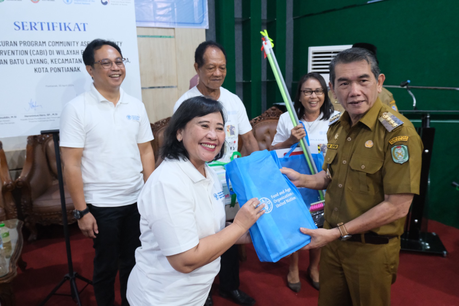 Cegah Demam Babi Afrika di Kalbar, Kementan Gandeng Pemprov Kalbar dan FAO Luncurkan Program Biosekuriti