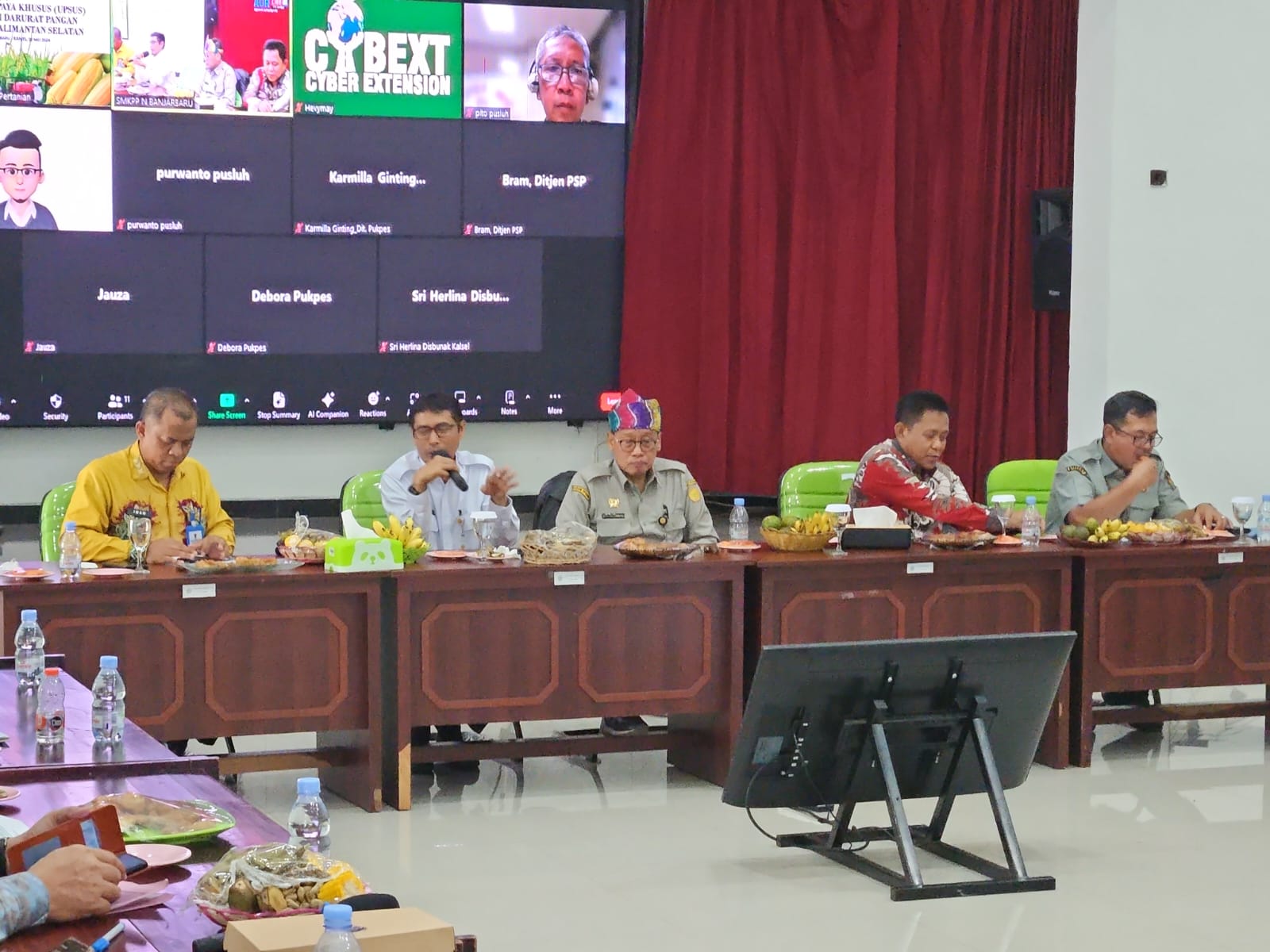 Kementan Pantau UPSUS Antisipasi Darurat Pangan di Kalimantan Selatan