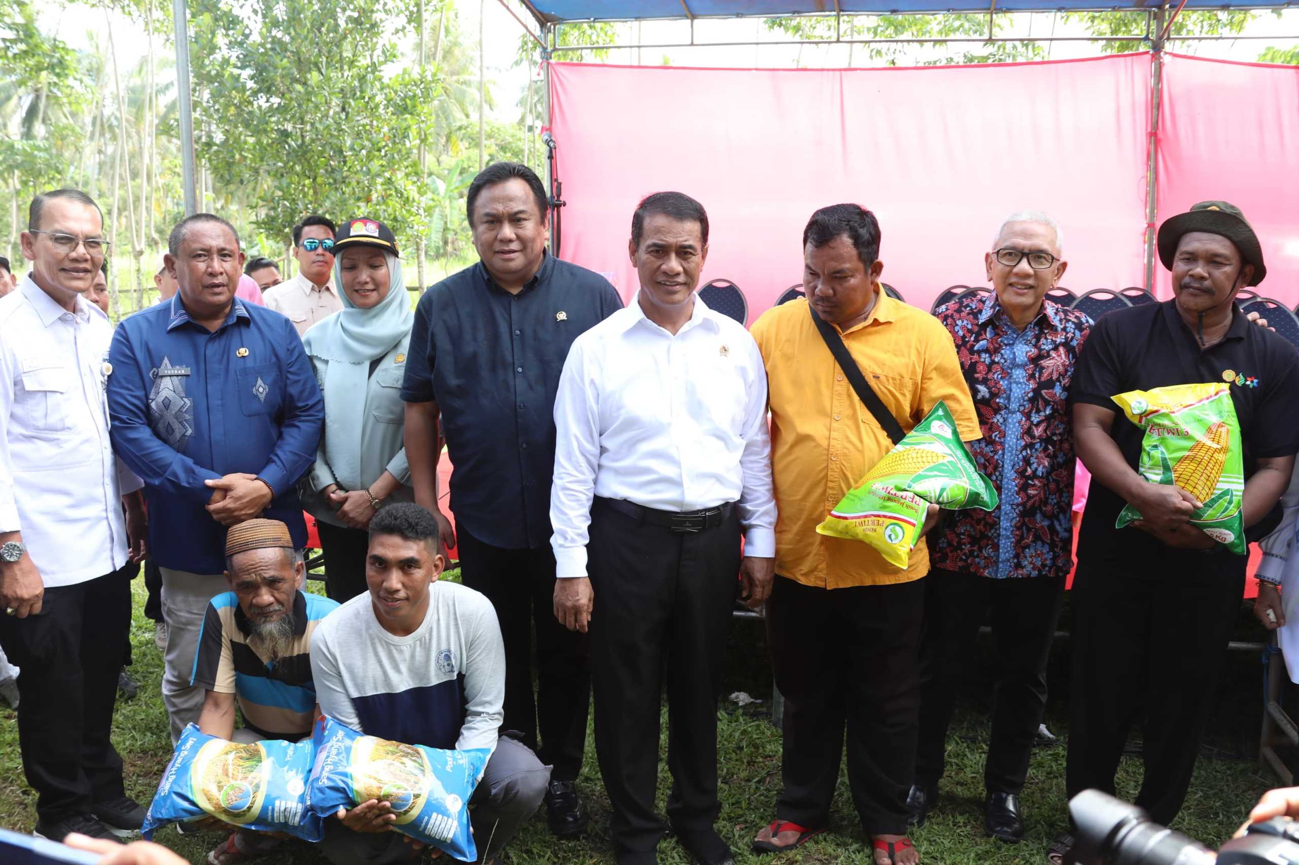 Mentan di Gorontalo: Jaga Pompanisasi Agar Bisa Tanam 3 Kali Setahun