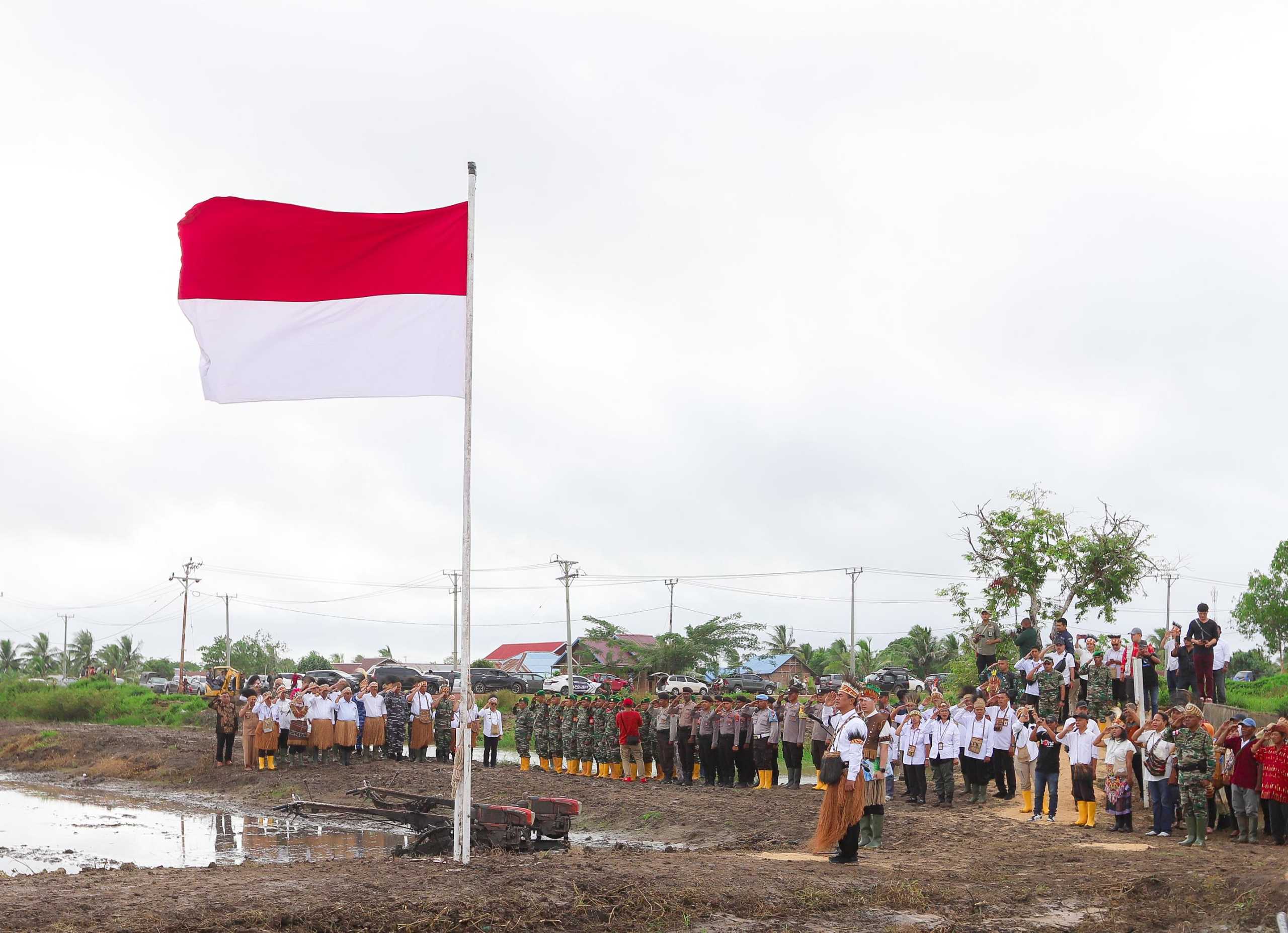 Mentan Amran Pimpin Upacara Hari Lahir Pancasila di Merauke, Papua Selatan