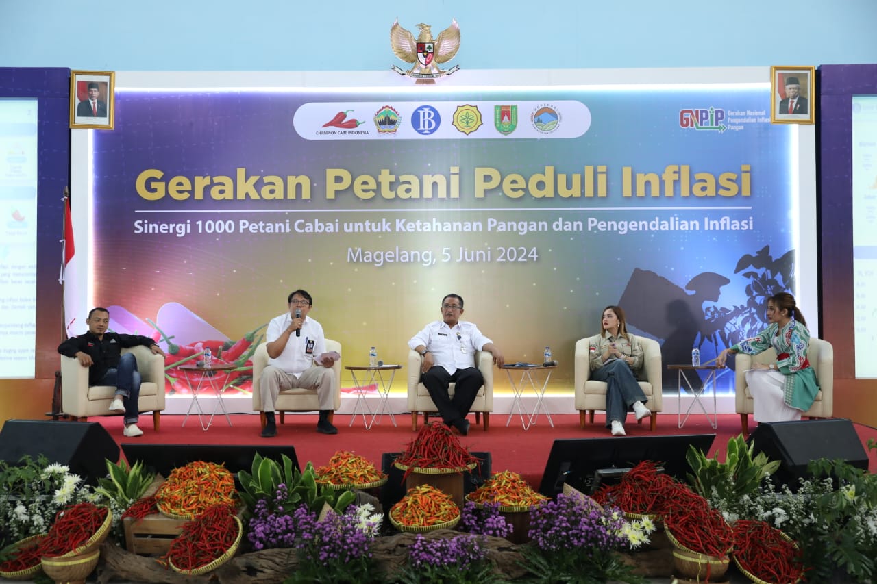 Champion Cabai Mitra Kementan Konsolidasikan 1000 Petani Peduli Inflasi