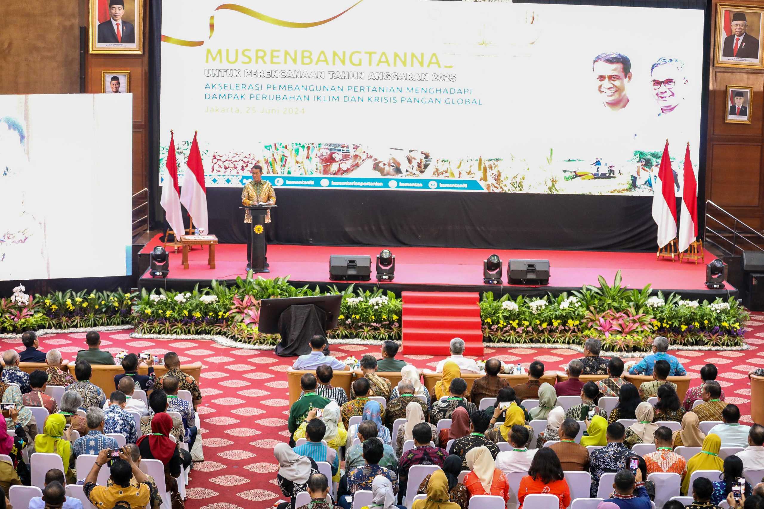 Musrenbangtannas: Mentan Amran Sampaikan Pesan Penting untuk Sektor Pertanian di Seluruh Daerah