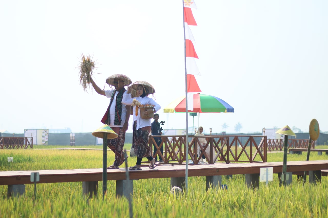 Meriah Gebyar Perbenihan Tanaman Pangan Nasional ke IX di Soreang Jawa Barat