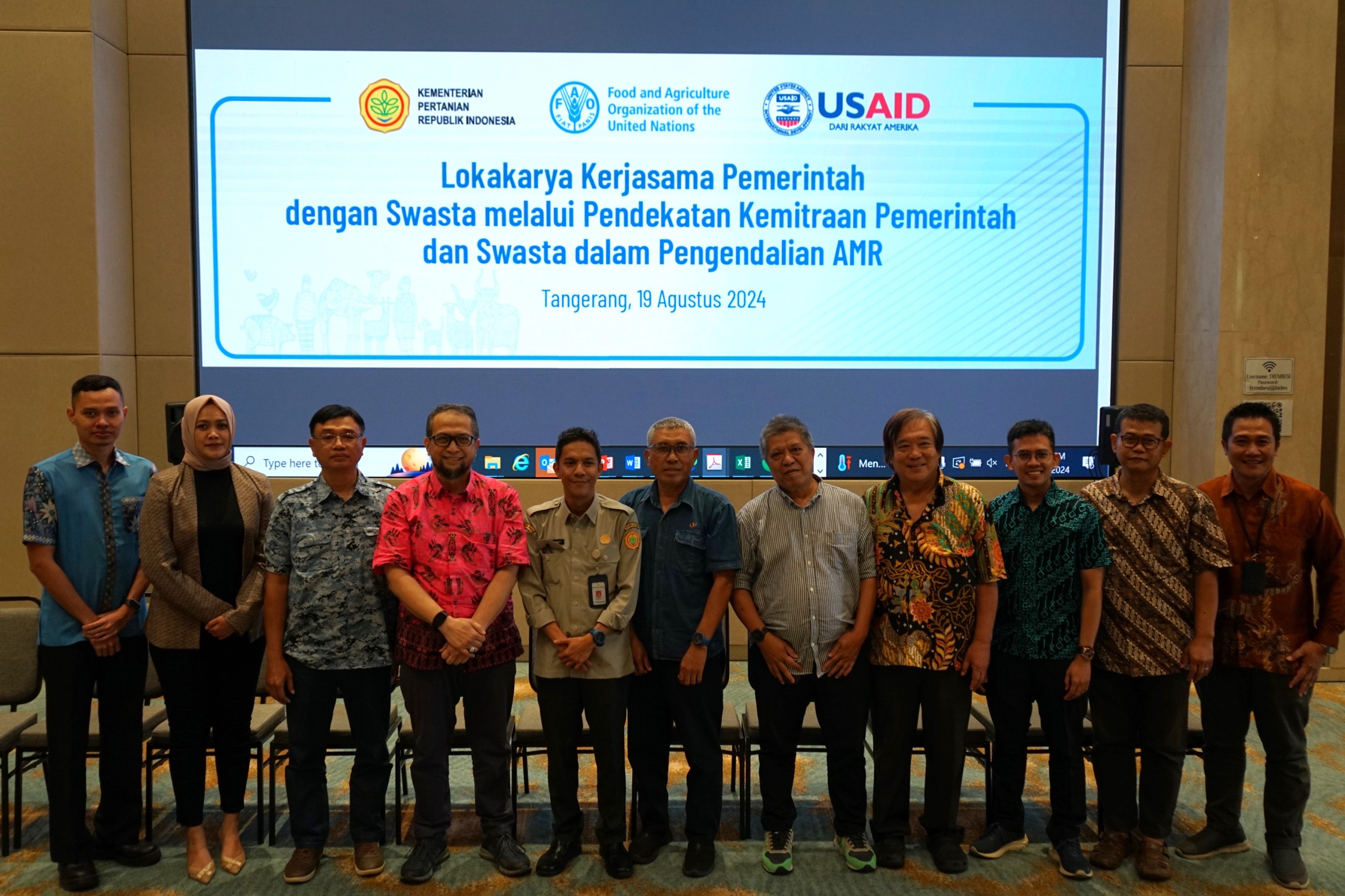 Kementan Gandeng Sektor Swasta Lawan AMR di Sektor Kesehatan Hewan