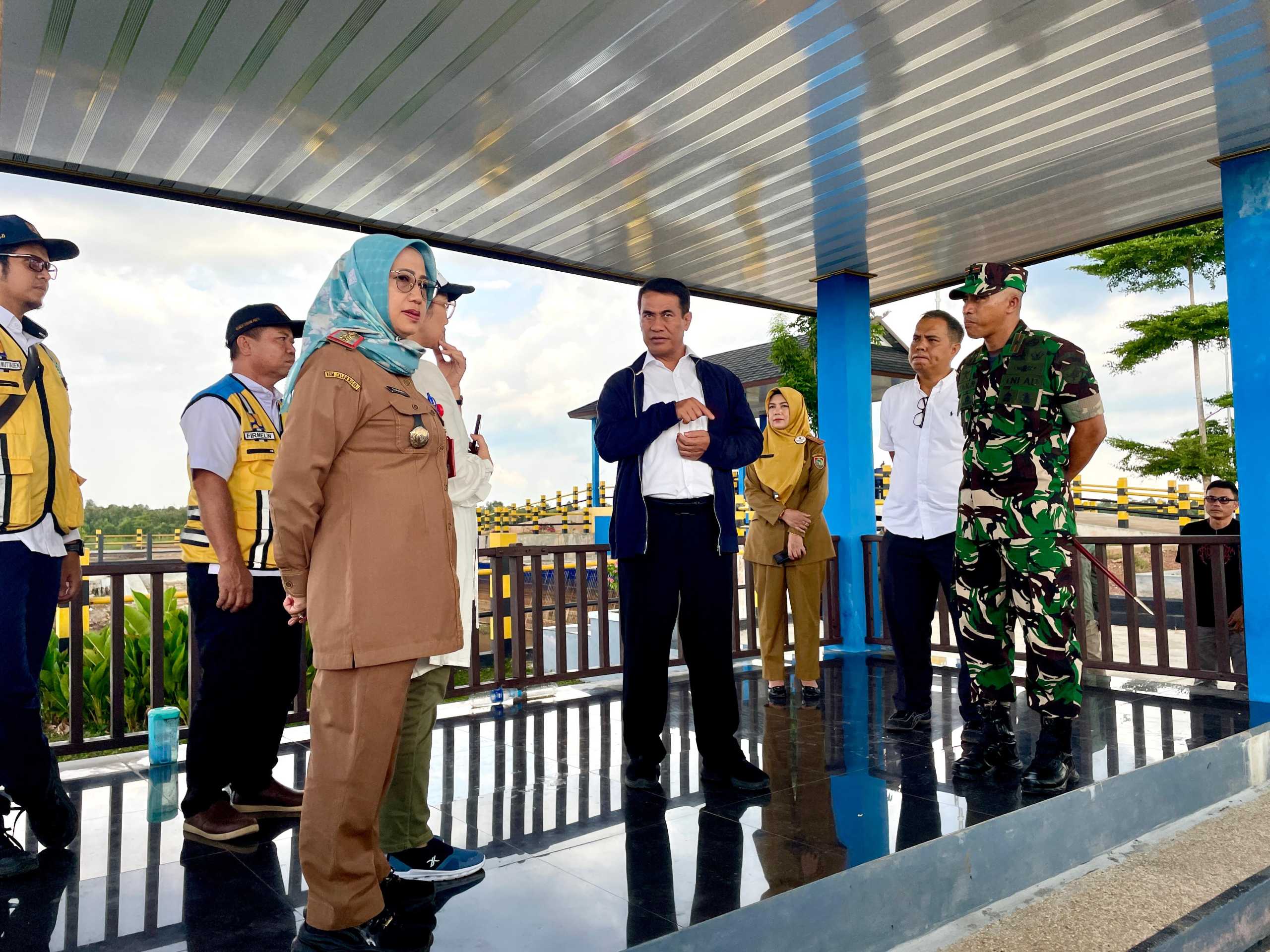 Rencana Cetak Sawah 500 Ribu Ha, Mentan Amran Tinjau Lokasi Eks PLG di Kalteng