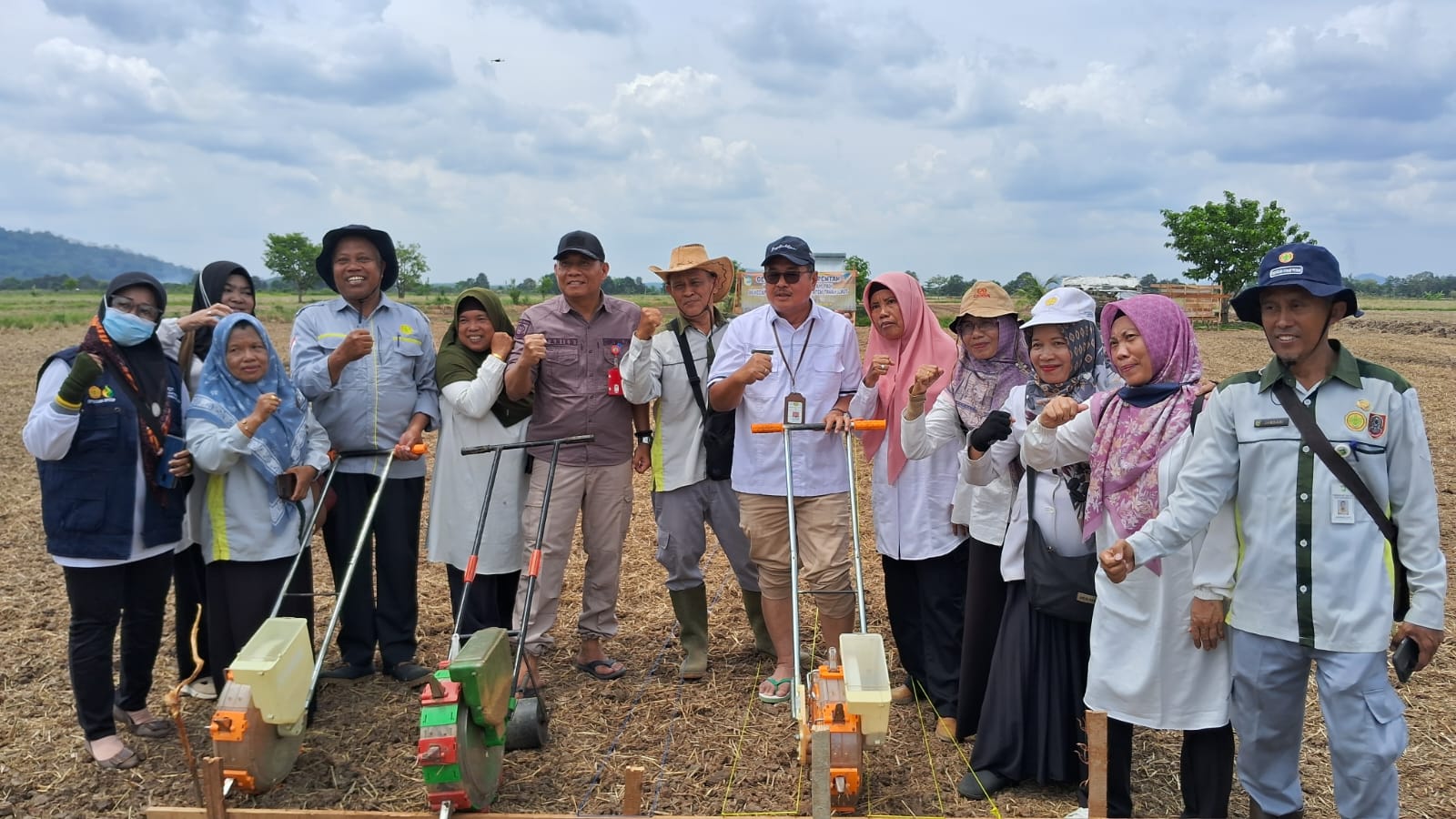 Pacu Program PAT, Kementan Gandeng Pemkab Tanah Laut Lakukan Gerakan Tanam Serentak