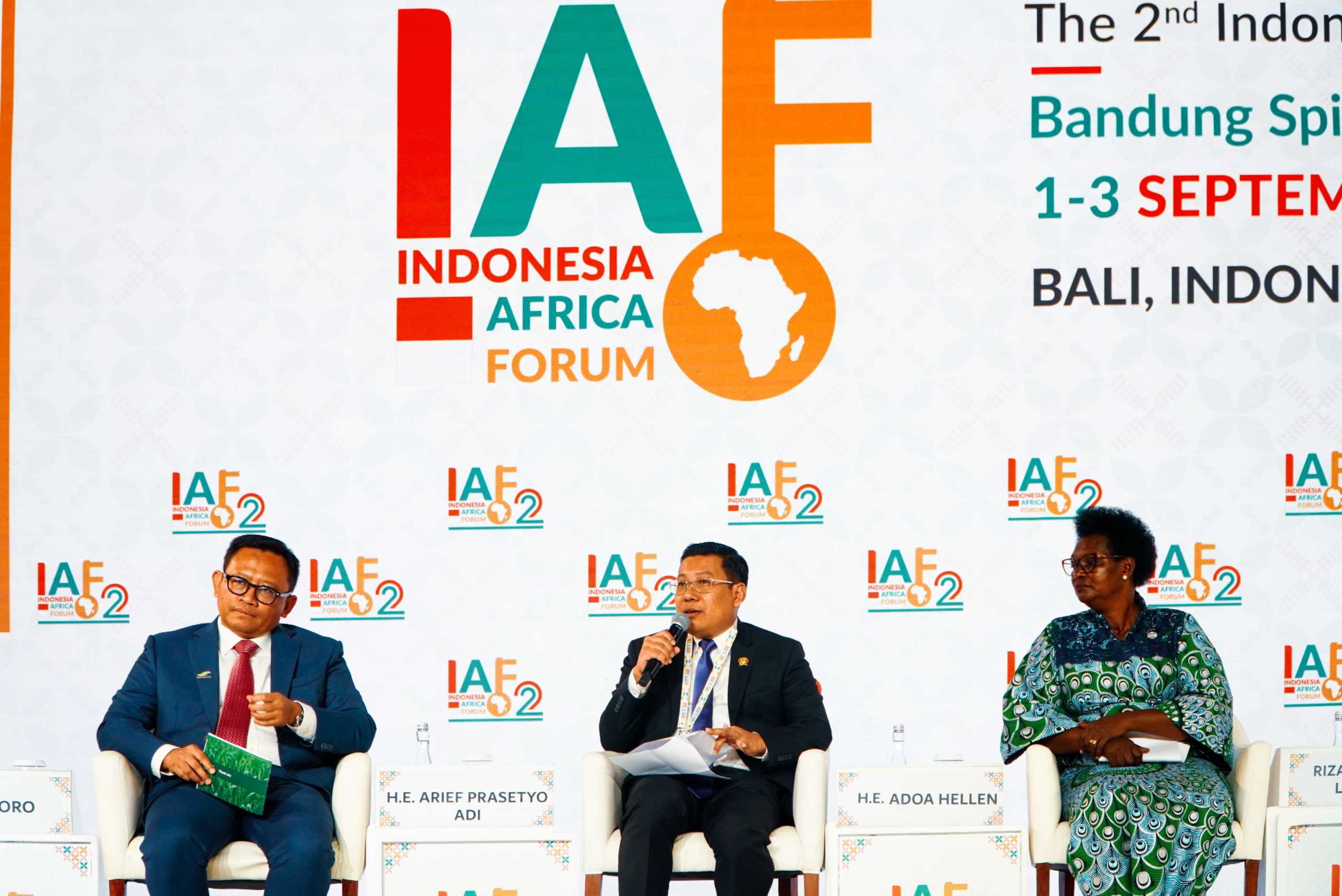 Di Indonesia-Africa Forum 2024, Kepala NFA Arief Prasetyo Adi Elaborasi Peran Aktif Indonesia dalam Memperkuat Ketahanan Pangan Global