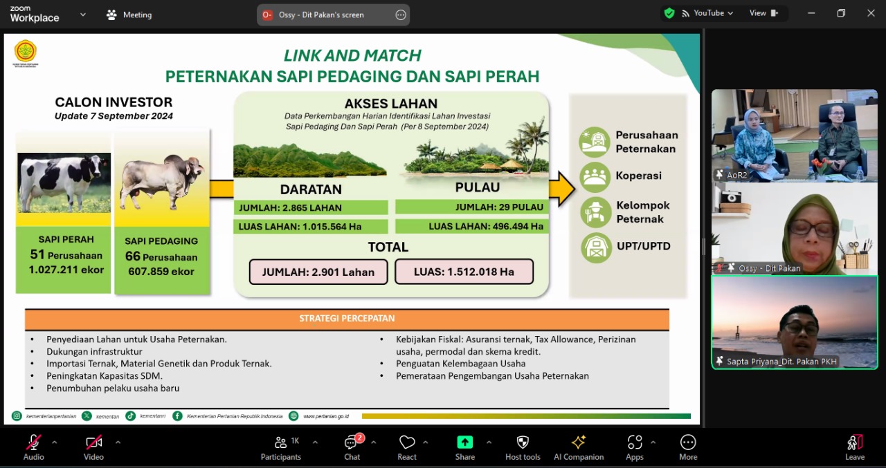 Ngobras jelaskan Peran Manajemen Pakan untuk Meningkatkan Produktivitas Susu dan Daging