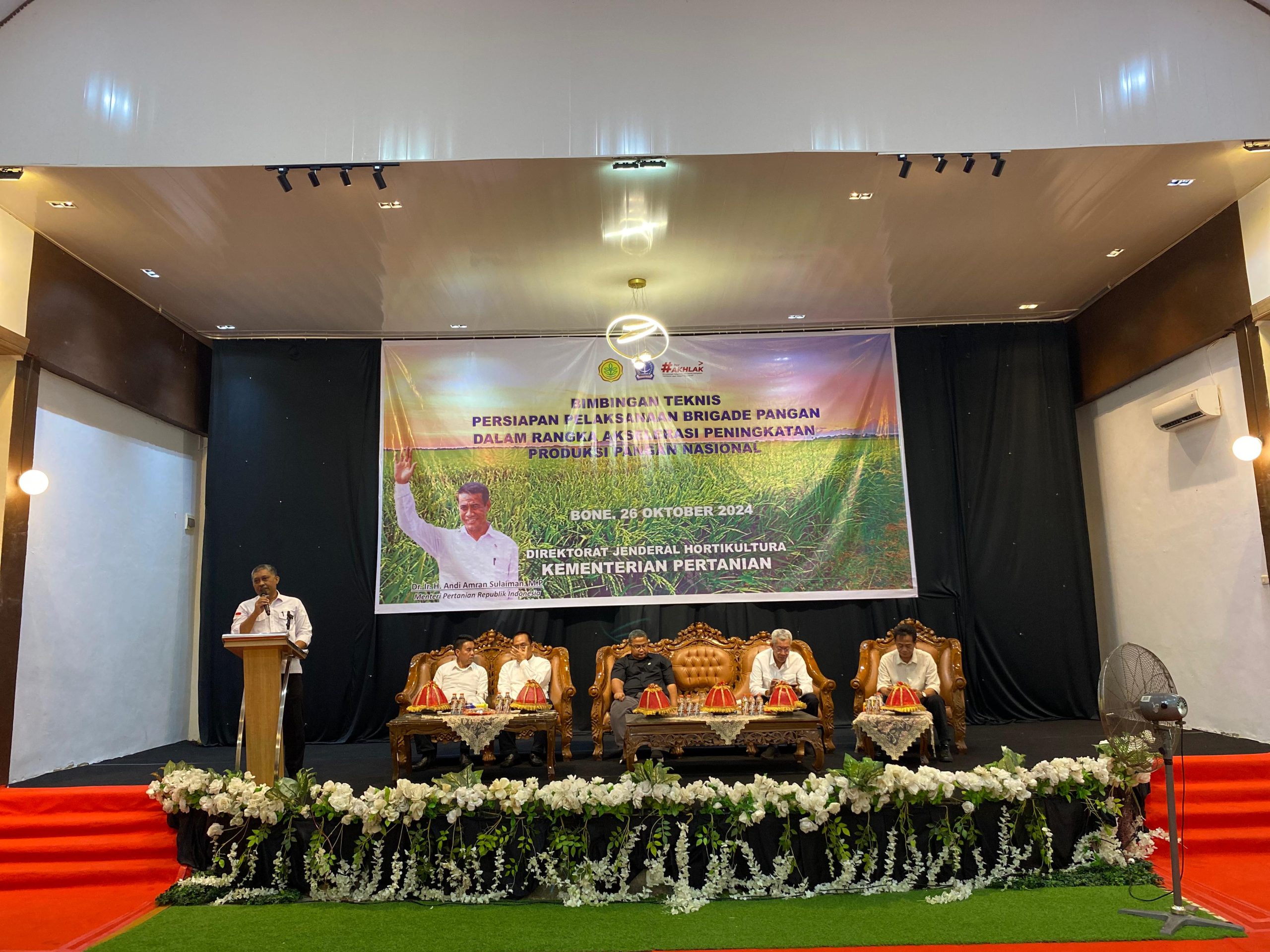 Kementan Siapkan Brigade Pangan dari Bone, Optimalkan Produksi Beras Nasional