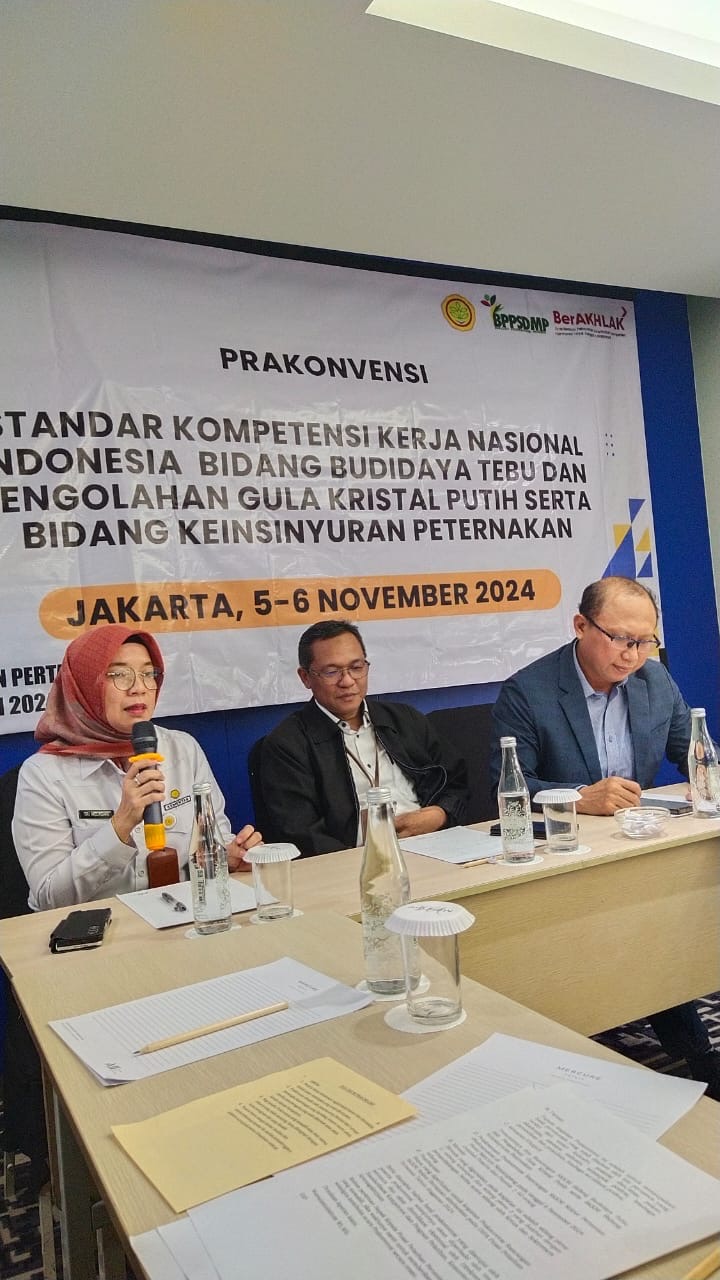 Siapkan SDM Kompeten, Kementan Lakukan Prakonvensi Rancangan SKKNI
