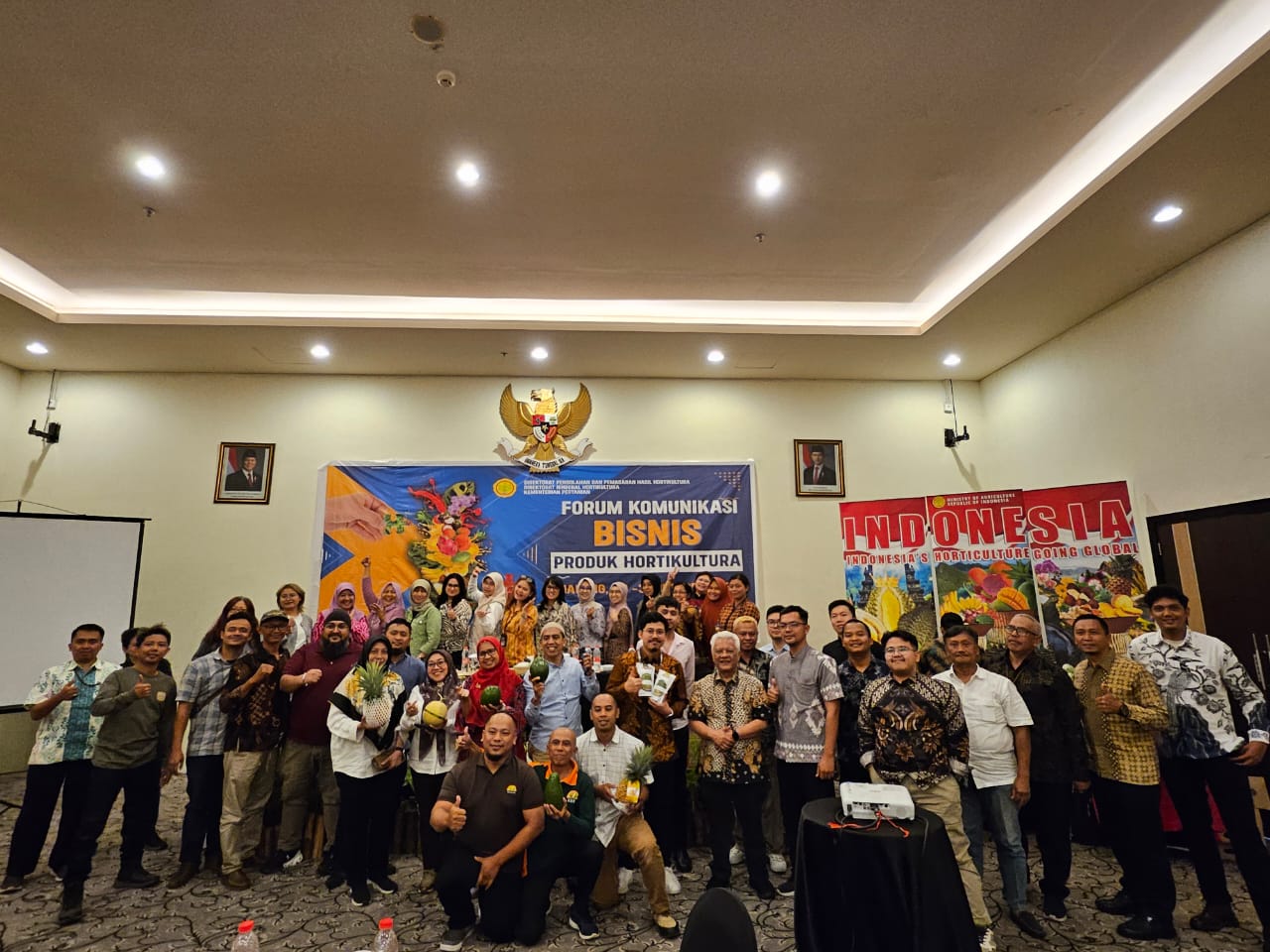 Forum Komunikasi Bisnis Produk Hortikultura Perkuat Integrasi Pelaku Usaha mendukung Daya Saing Produk Hortikultura