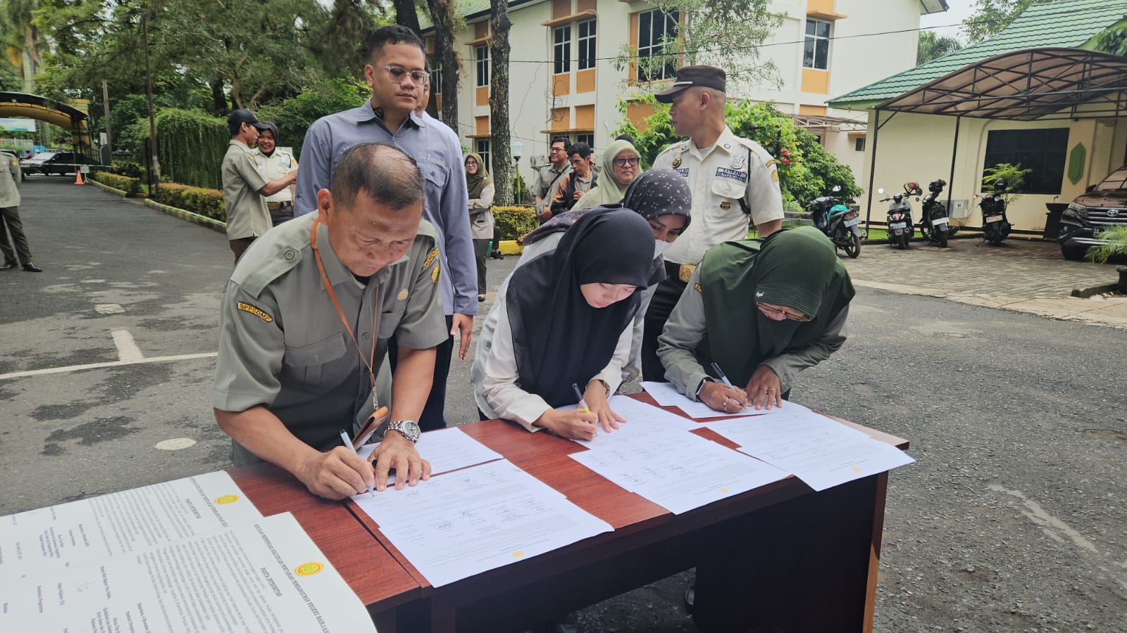 Dukung Program Presiden Prabowo, SMK-PP Kementan Gelar Komitmen Melalui Pakta Integritas
