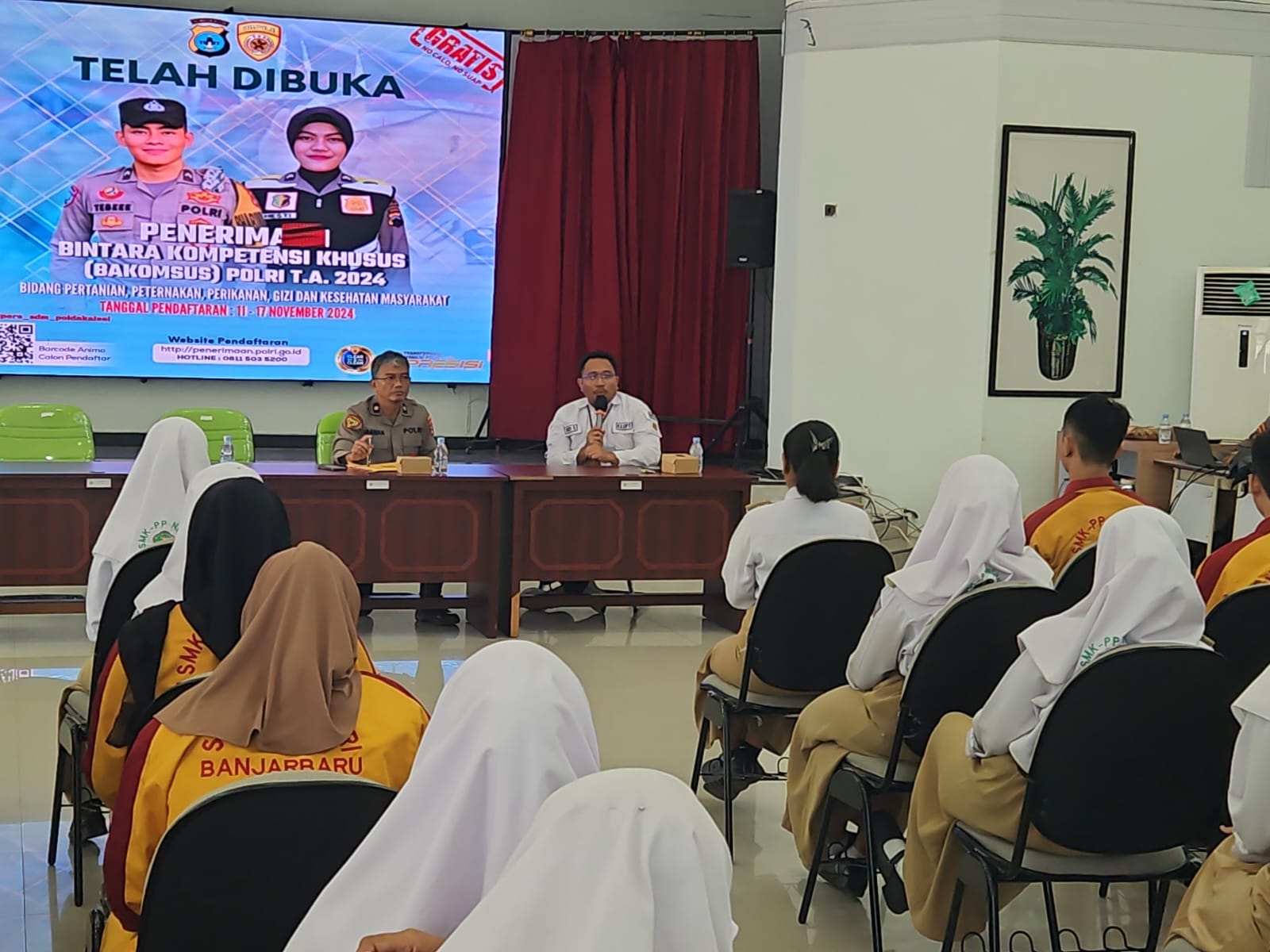 Dukung Swasembada Pangan, Polri Siap Terima Lulusan SMK -PP Negeri Kementan di Banjarbaru