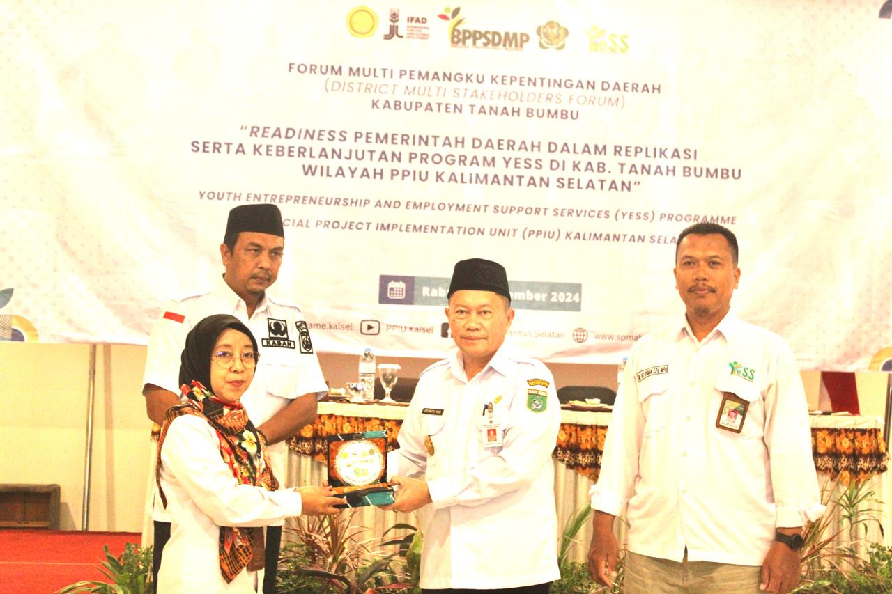 Sinergi Kementan dan Pemkab Tanah Bumbu, Lanjutkan Keberlanjutan Regenerasi Petani