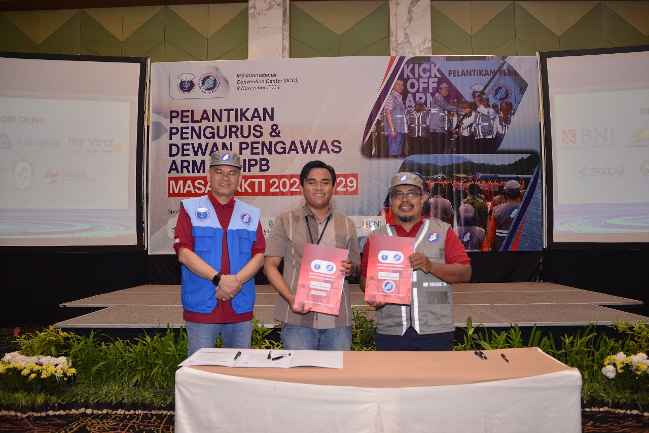 ARM HA-IPB TEKEN NOTA KESEPAHAMAN DENGAN TIGA MITRA