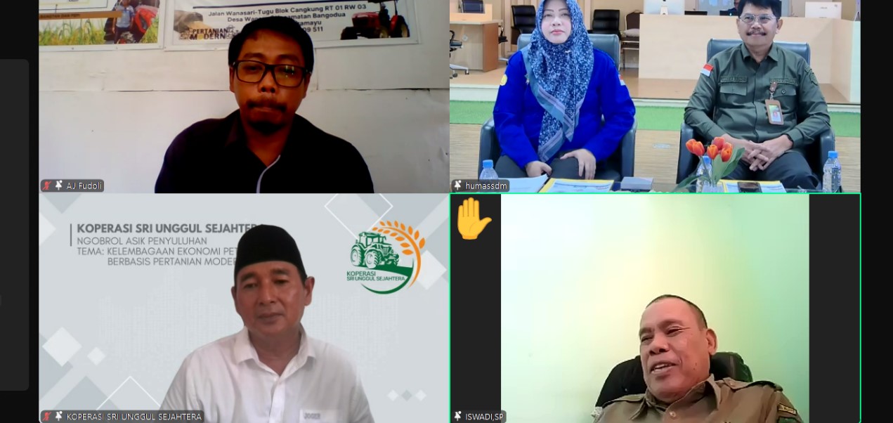 Dukung Ketahanan Pangan Nasional, Kementan Perkuat Kelembagaan Kaum Milenial