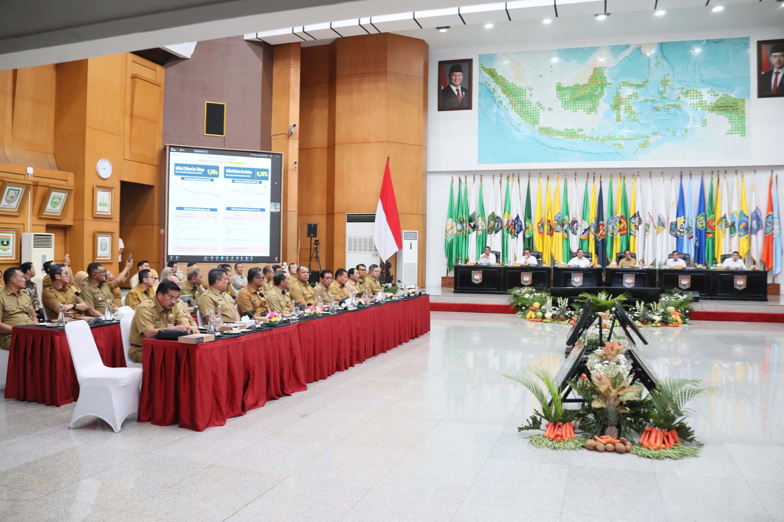 Presiden Prabowo Sampaikan Terimakasih Atas Kerja Cepat Menteri Pertanian Penuhi Produksi Beras Nasional