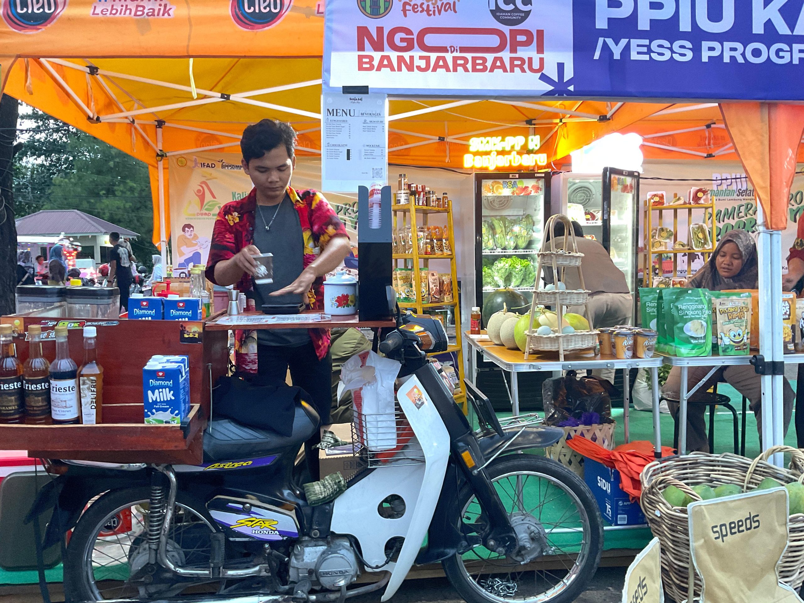 Petani Muda Kalsel Bersinergi dengan Kementan, Pamerkan Produk di Murdjani Festival