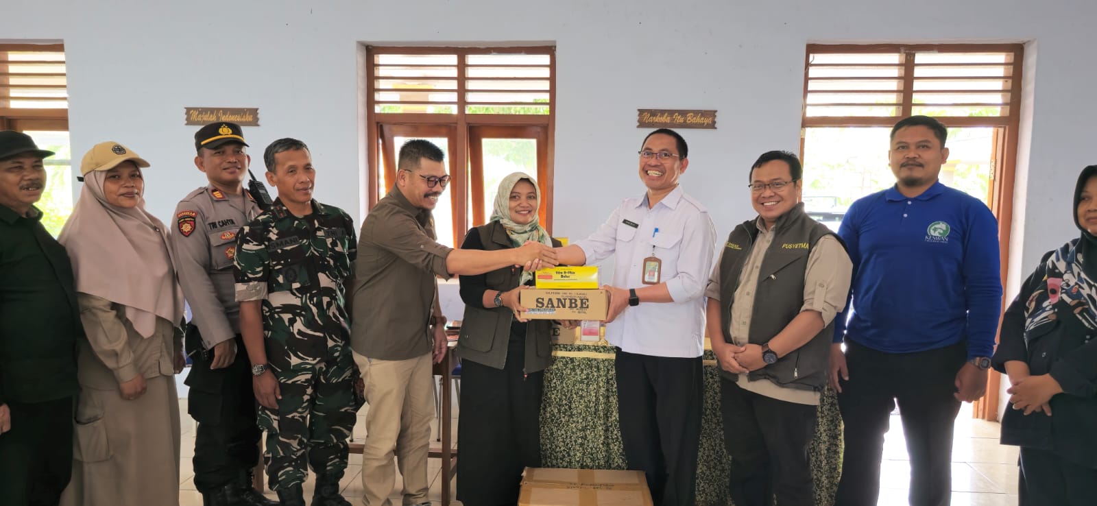 Kementan dan Dinas Jatim Tanggap Cepat Atasi Kasus PMK di Magetan