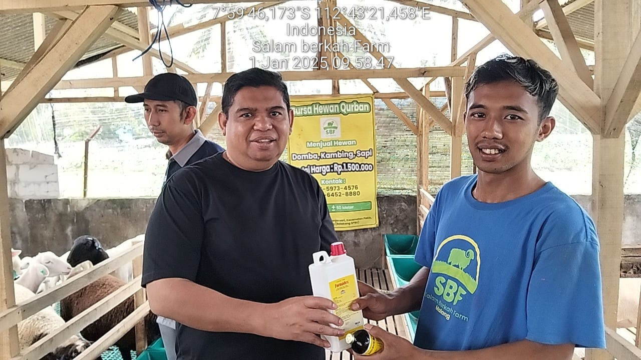 Respons Cepat Tim BBIB Singosari Tindaklanjuti Laporan Kasus Ternak di Salam Berkah Farm, Malang