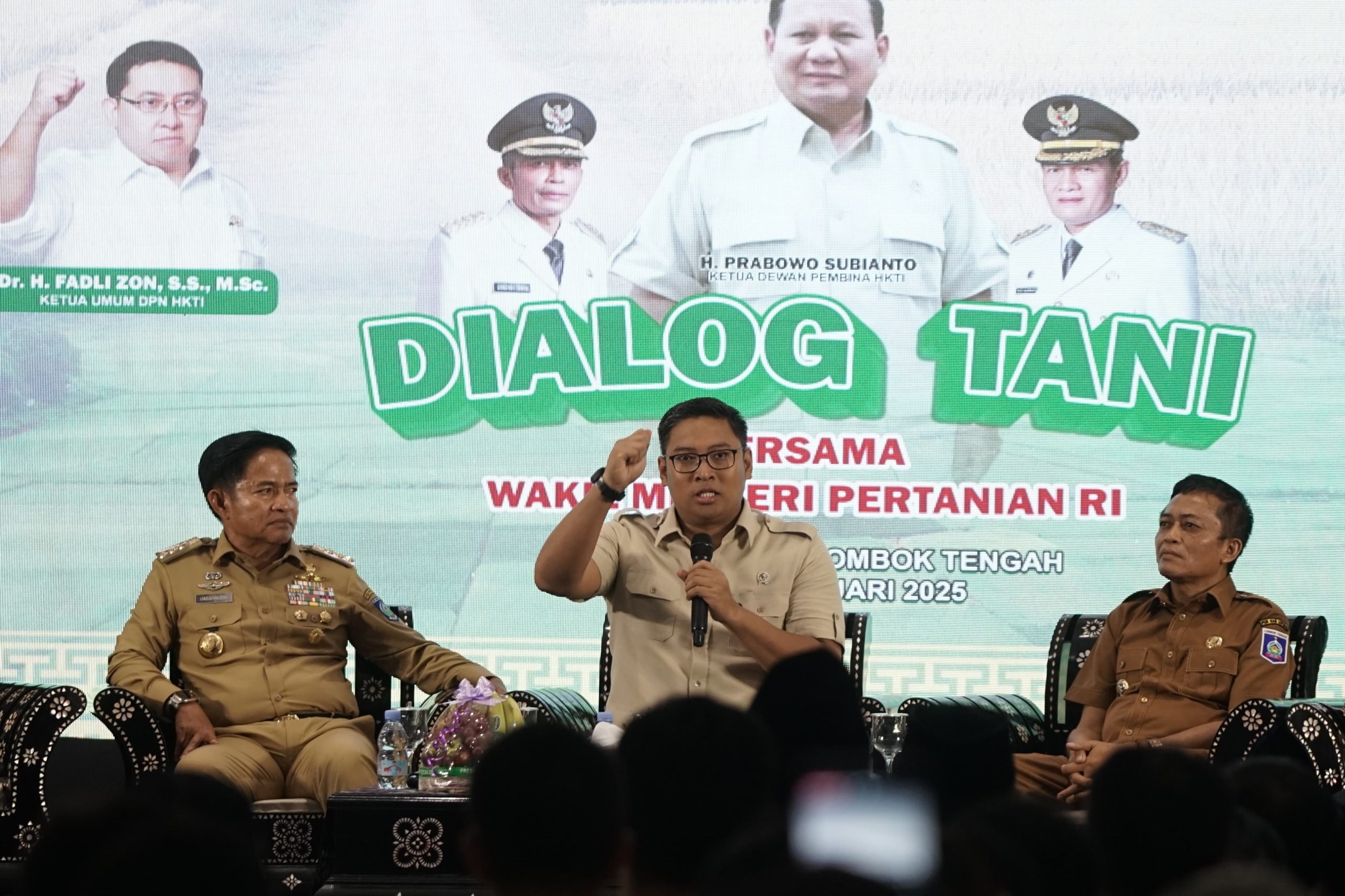 Tingkatkan Produksi Nasional, Wamentan Sudaryono Ajak Petani Lombok Maksimalkan Masa Tanam Awal 2025*