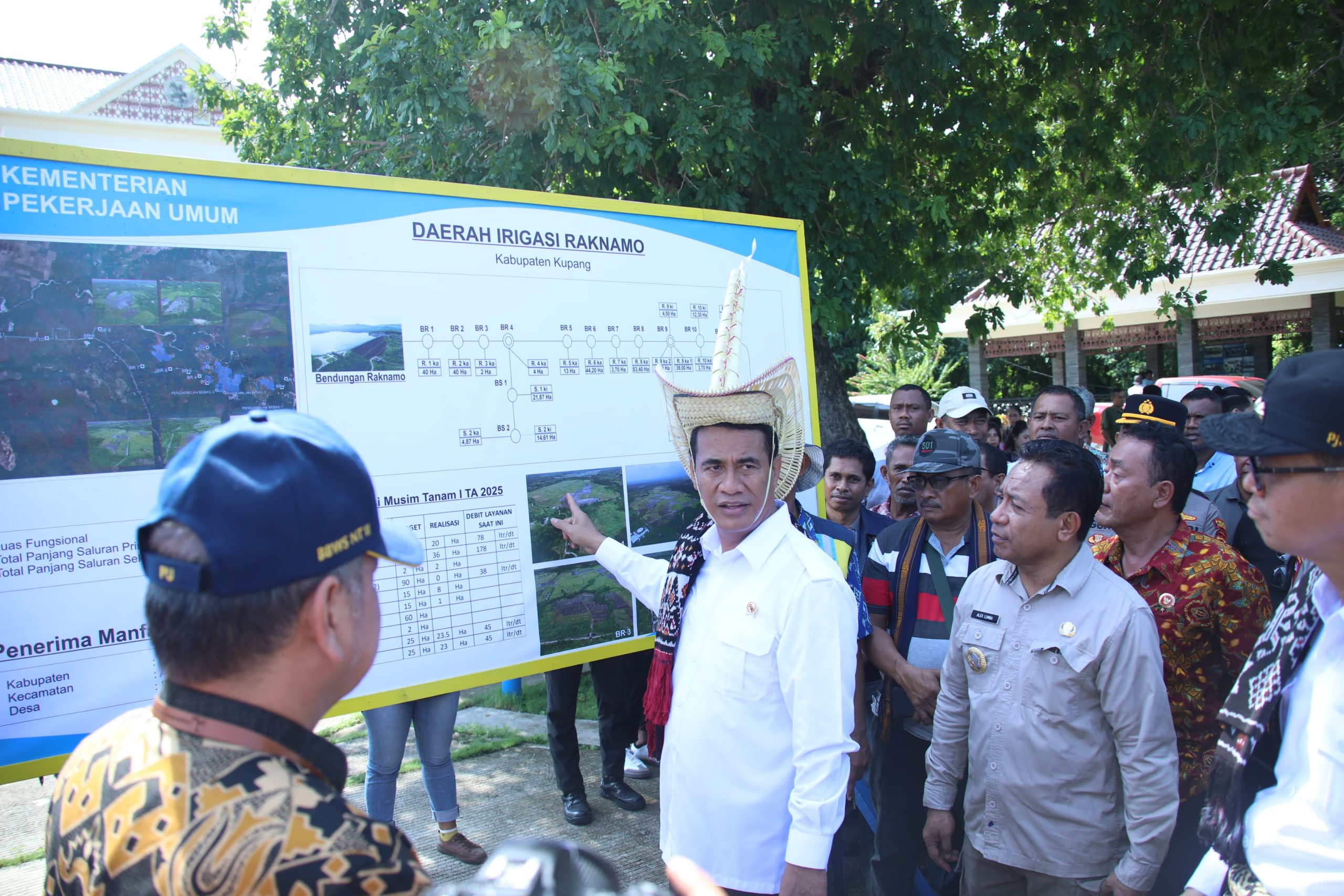 Mentan Amran Siap Wujudkan NTT Sebagai Lumbung Pangan Timur Indonesia