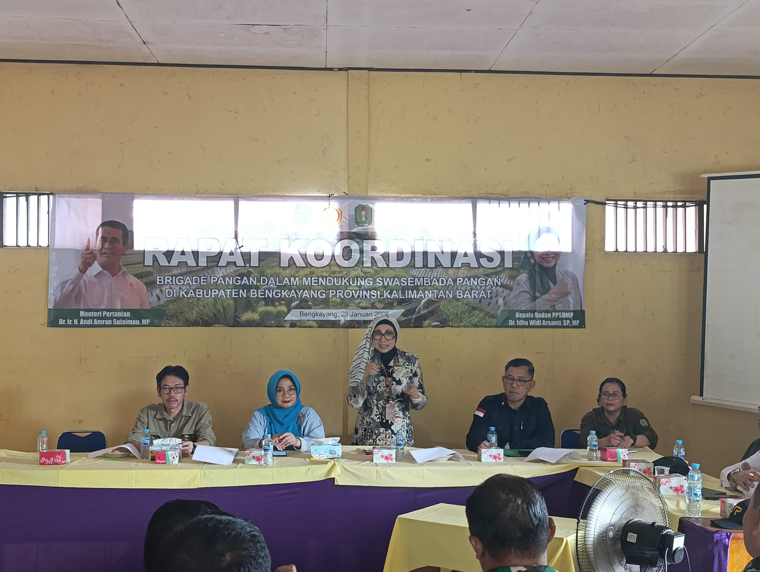 Yakin Swasembada Pangan, Kementan Perkuat BP dan Maksimalkan Program Oplah di Kabupaten Bengkayang