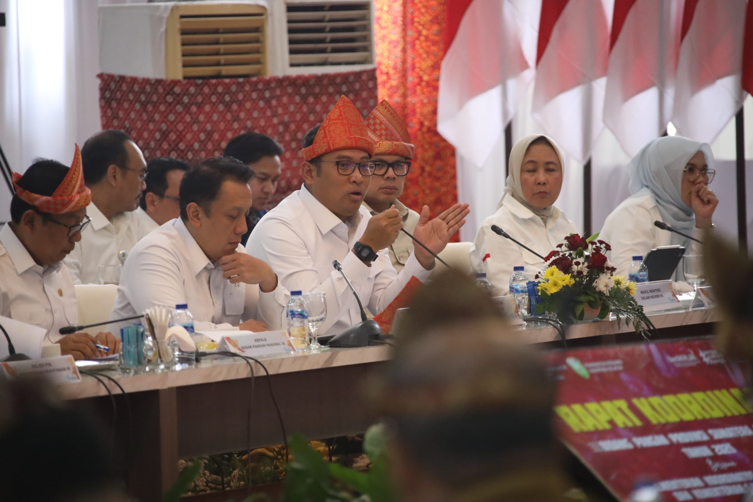 Wamentan Sudaryono Soroti Serapan Gabah di Sumsel Anjlok dan Terendah di Indonesia