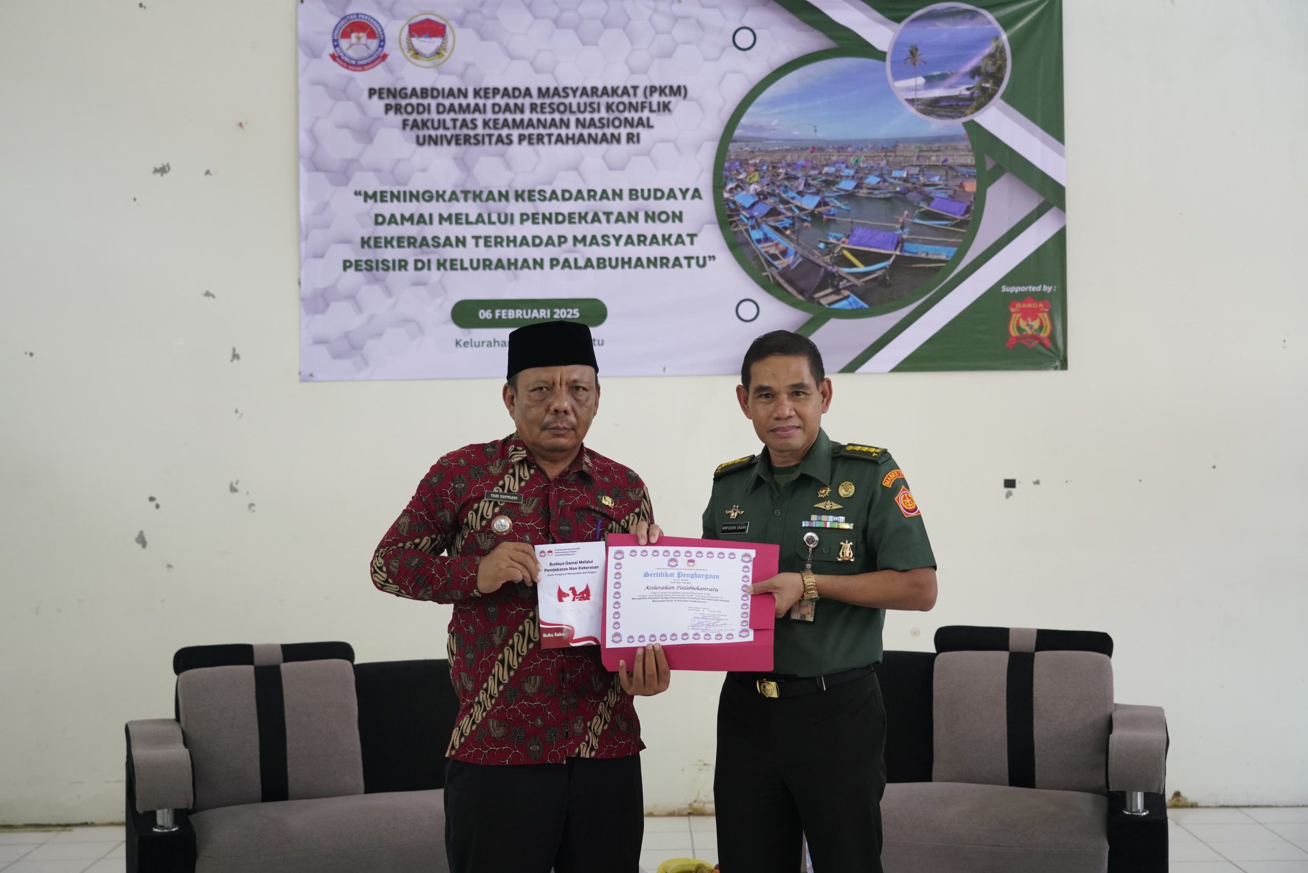UNHAN Gelar Pengabdian Masyarakat untuk Perkuat Budaya Damai di Palabuhanratu