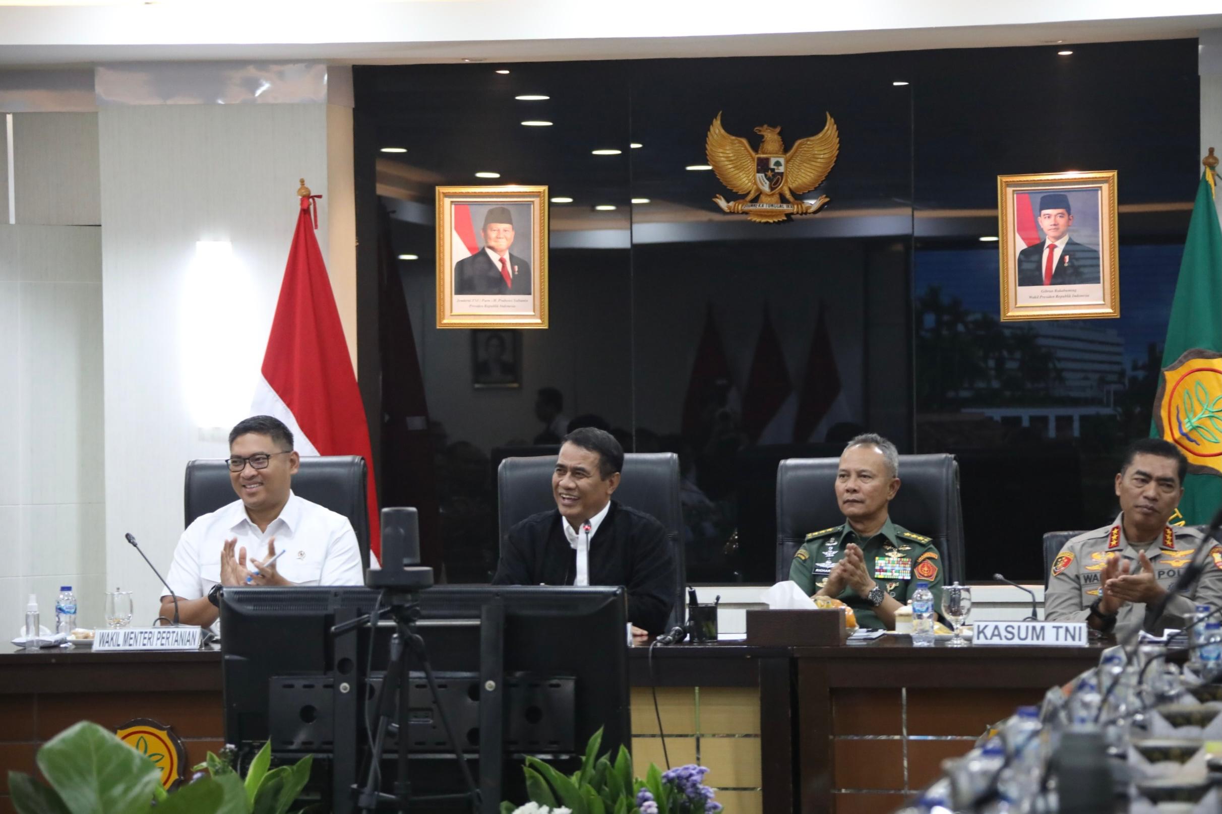 Mentan Amran Soroti Peran Krusial Polri dalam Mengawal Serapan Gabah dan Swasembada Pangan