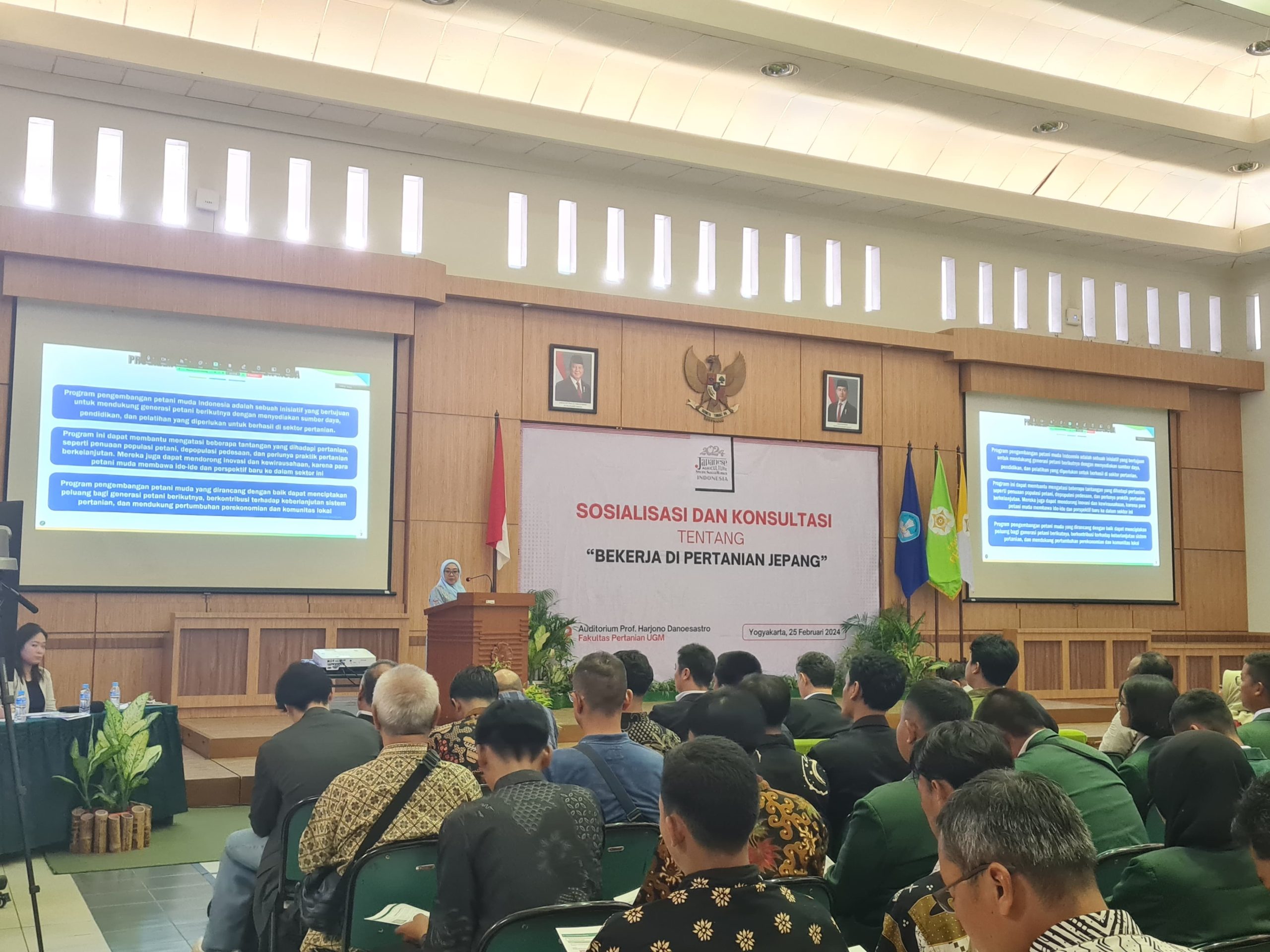 Kementan Gandeng NCA dan UGM Gelar Konsultasi “Bekerja di Jepang”