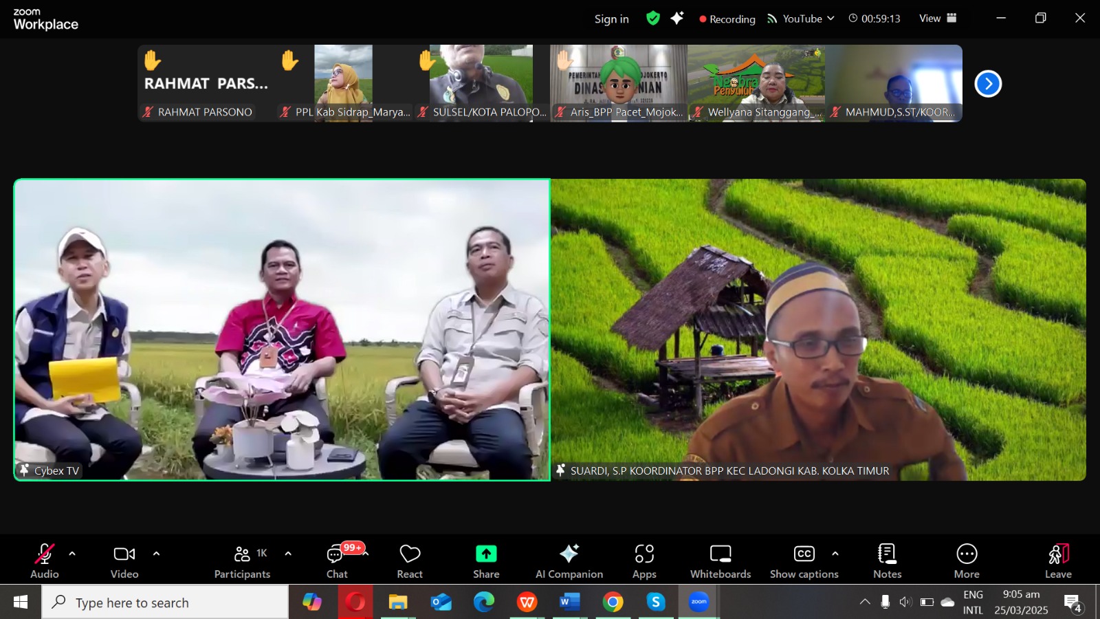 Kementan Dorong Kinerja Penyuluh Pertanian melalui LTT