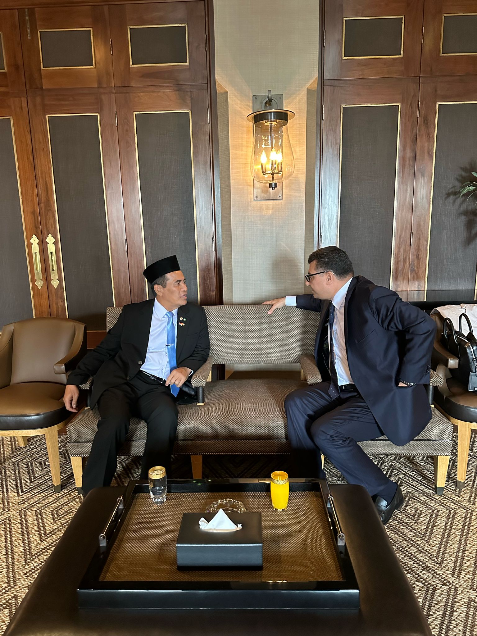 Bincang Santai Bersama Mentan Amran, Mentan Yordania Tertarik Melihat Langsung Pertanian Indonesia