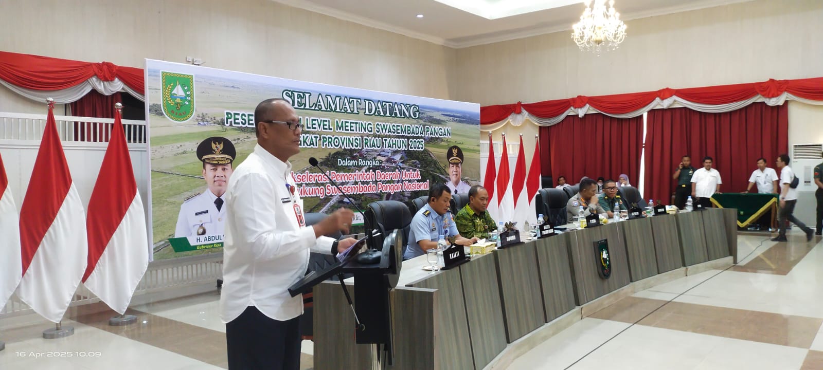 Genjot Swasembada Pangan, Pemprov Riau Laksanakan High Level Meeting Satgas Swasembada Pangan