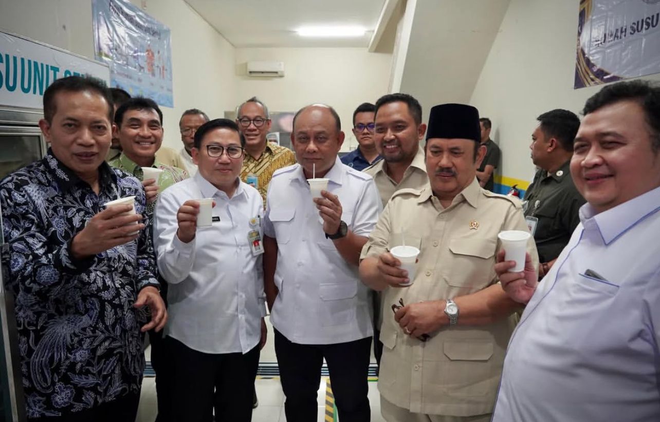 Rumah Susu Sentul Diapresiasi, Kepala BGN Serukan Ada Susu di Menu MBG