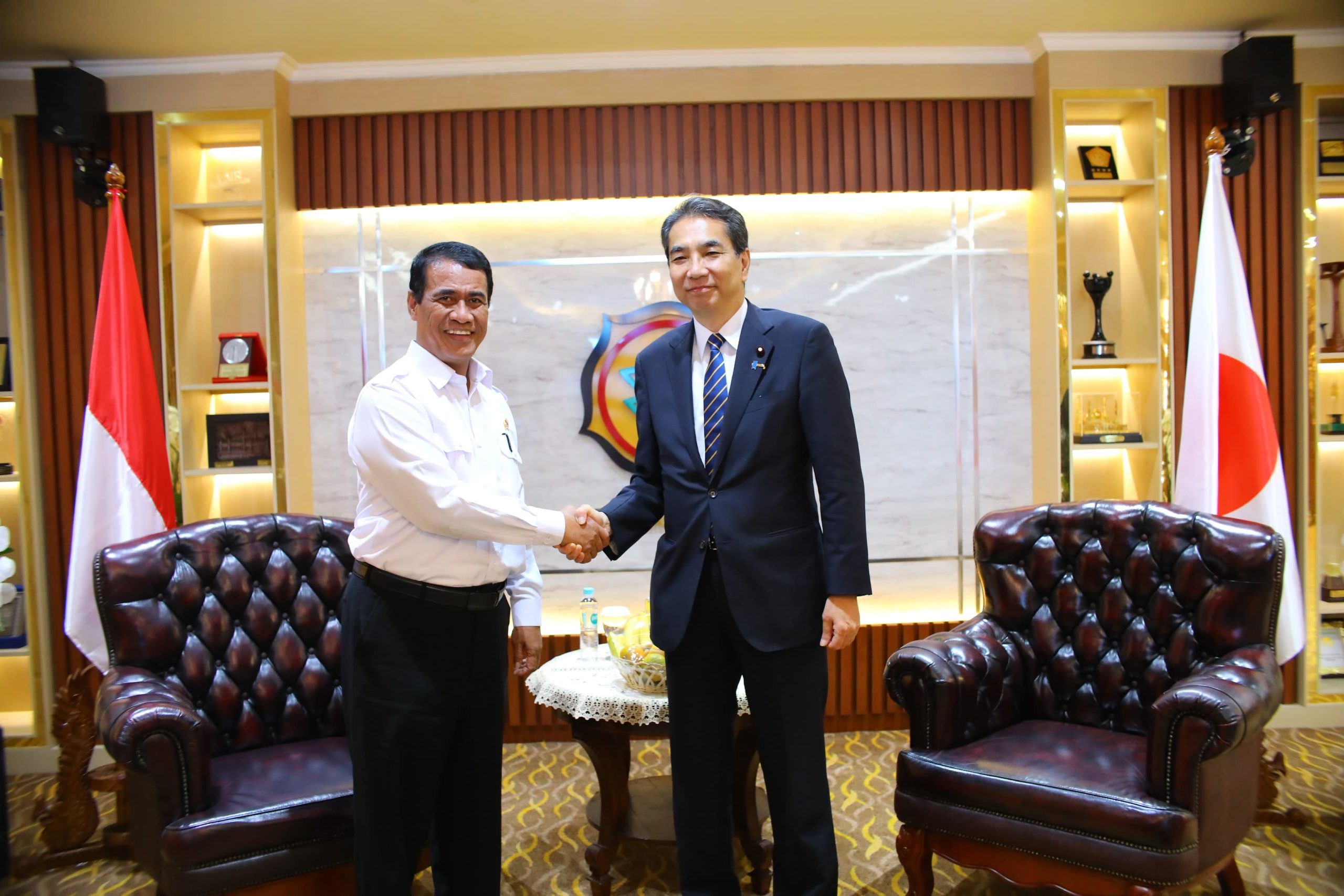 Mentan Amran Tunjukkan Keberhasilan Pertanian Indonesia di Hadapan Menteri Jepang