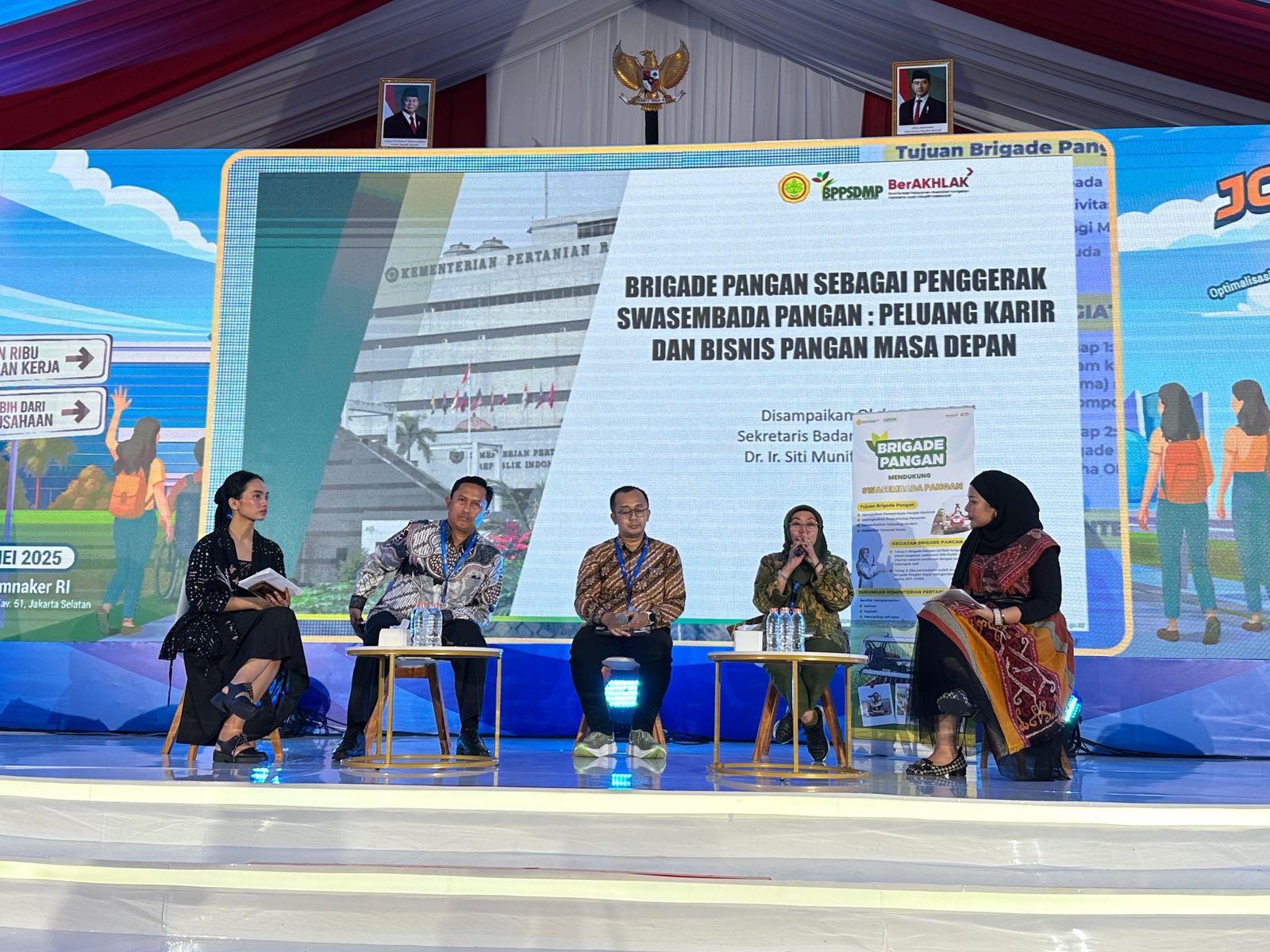 Sektor Pertanian Serap 30% Tenaga Kerja, Kementan Dorong Regenerasi Petani di Job Fair 2025