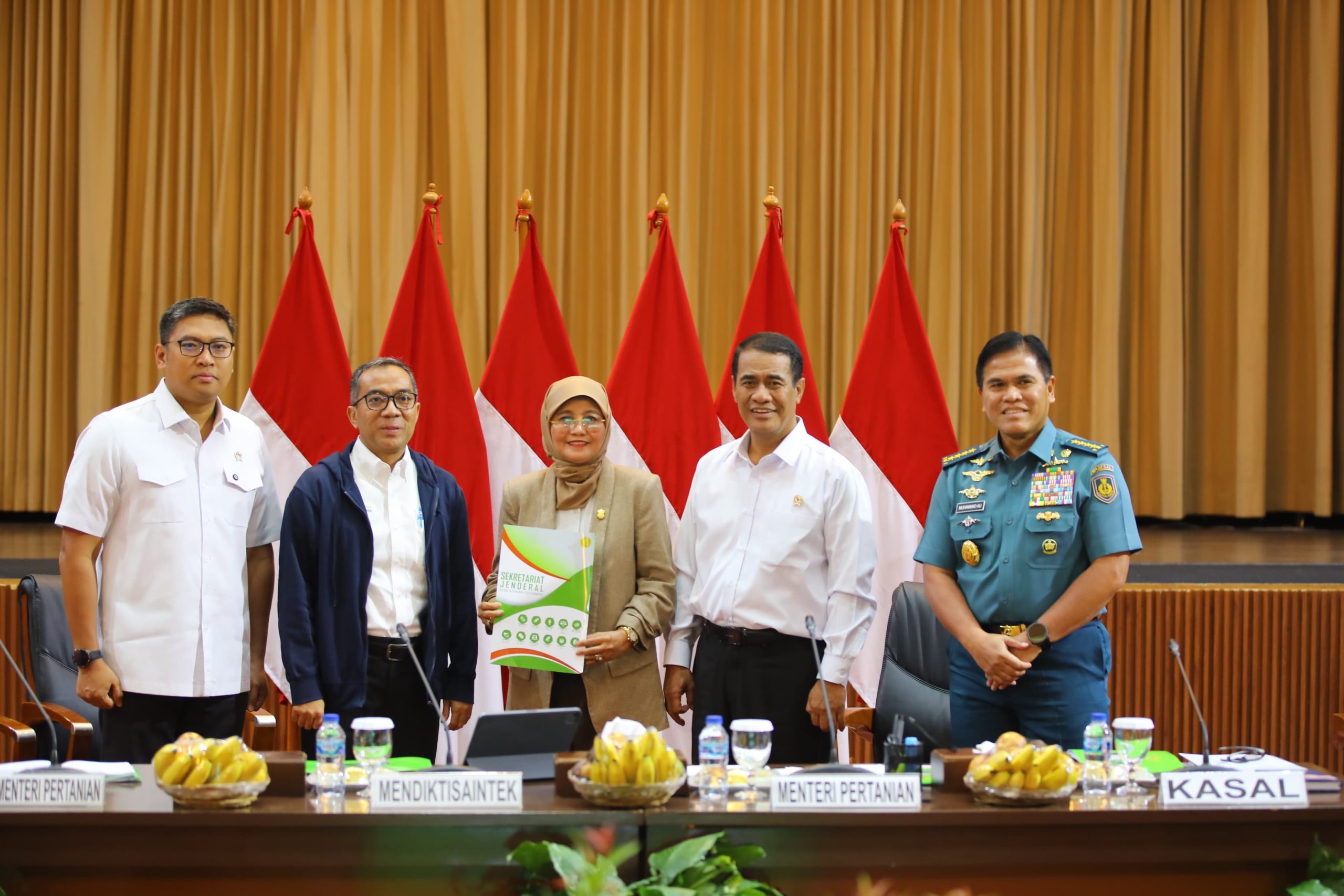 Kementan Gandeng Kemendikti Saintek, Tekan Impor Pangan Untuk Komoditas Ini