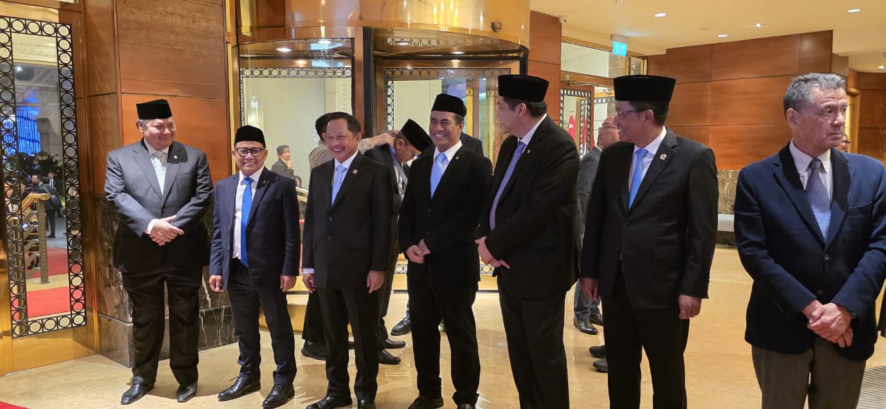 Mentan Amran Dampingi Kunjungan Kenegaraan Presiden Prabowo Ke Singapura