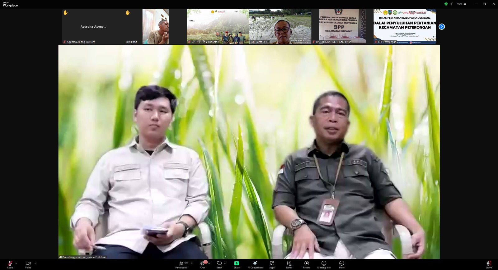 Siap Swasembada Pangan, Lewat Ngobras Kementan Jabarkan Intensitas Penggunaan Lahan Pertanian