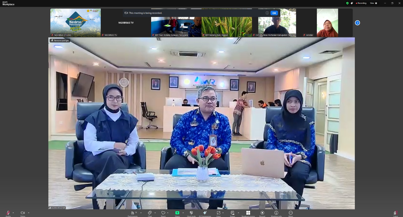 Ngobras Penyuluhan: Pendayagunaan Penyuluh Pertanian, Kunci Sukses Swasembada Pangan Nasional