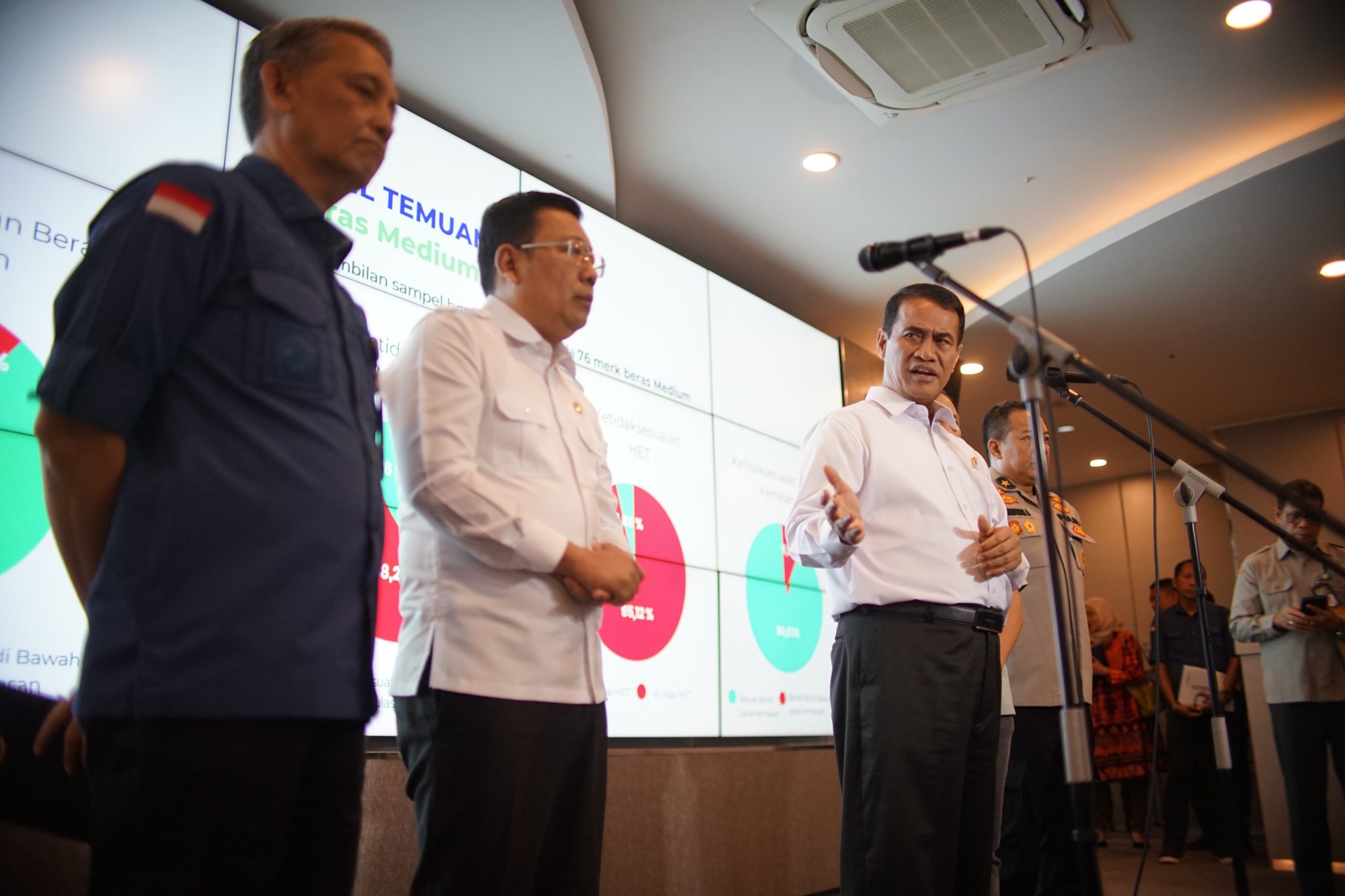 Mentan Amran: 212 Produsen Beras Bermasalah Telah Dilaporkan ke Kapolri dan Jaksa Agung