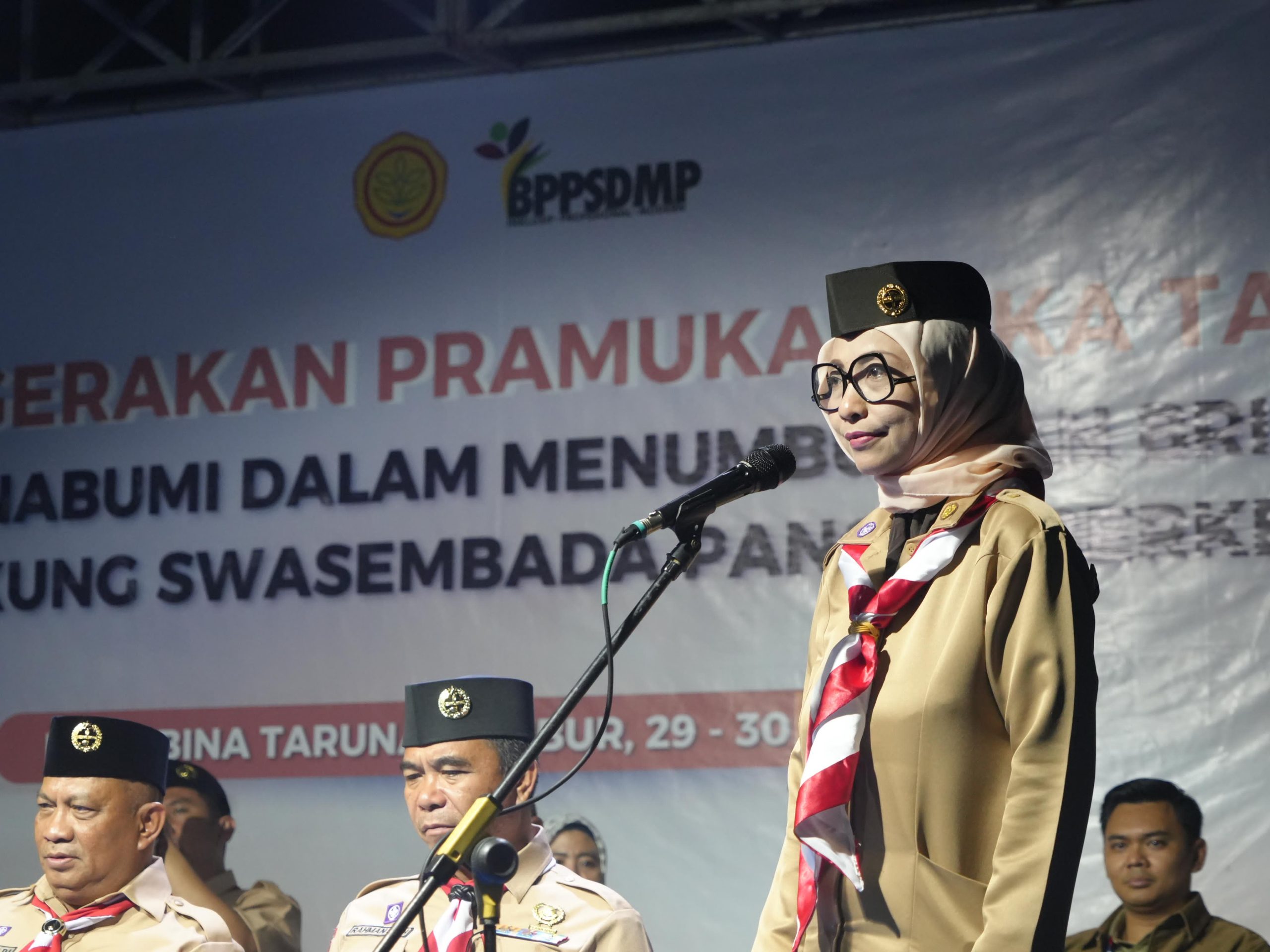 Malam Puncak Saka Tarunabumi, Kementan bersama Mahasiswa Polbangtan dan PEPI Kukuhkan Komitmen Sebagai Petani Muda Indonesia