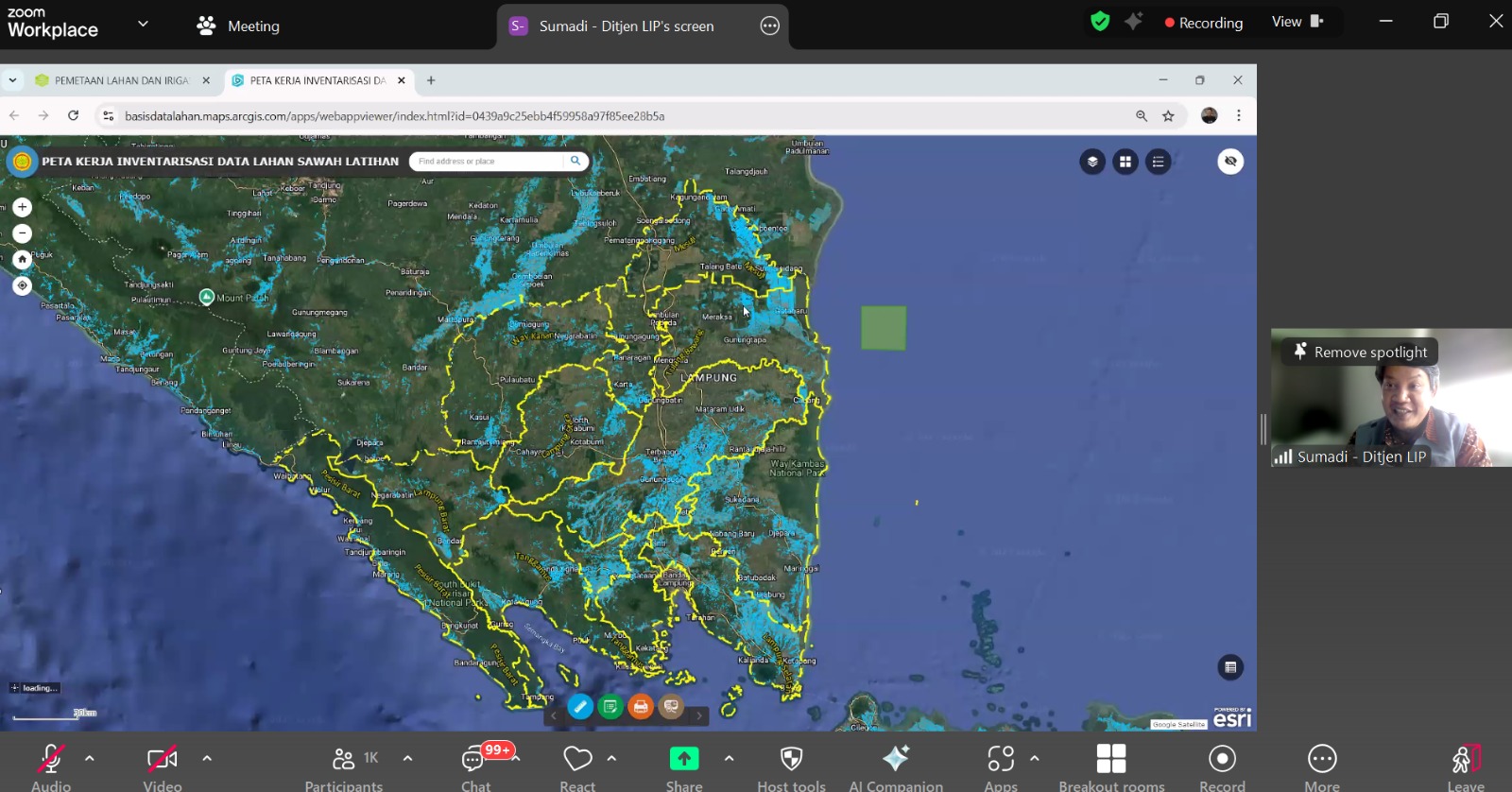 Di MSPP Edisi Spesial: Kementan Jabarkan Pembuatan Poligon Sawah yang Belum Masuk LBS Guna Percepatan Swasembada Pangan