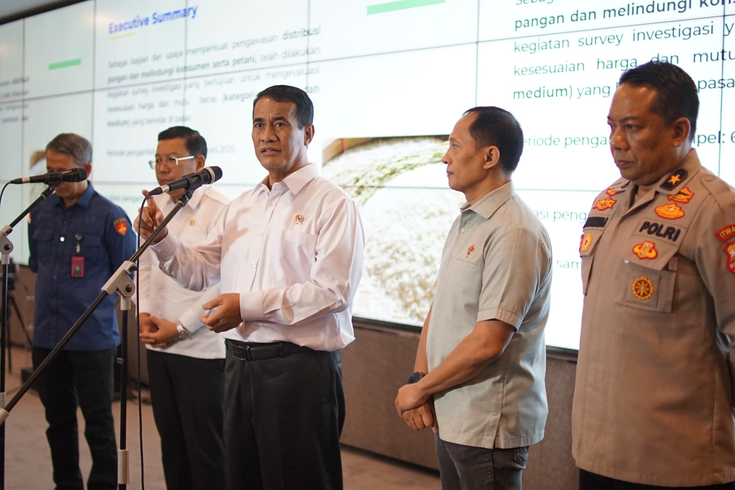 Kementan Bongkar Praktik Beras Premium Oplosan, Ini Alasannya