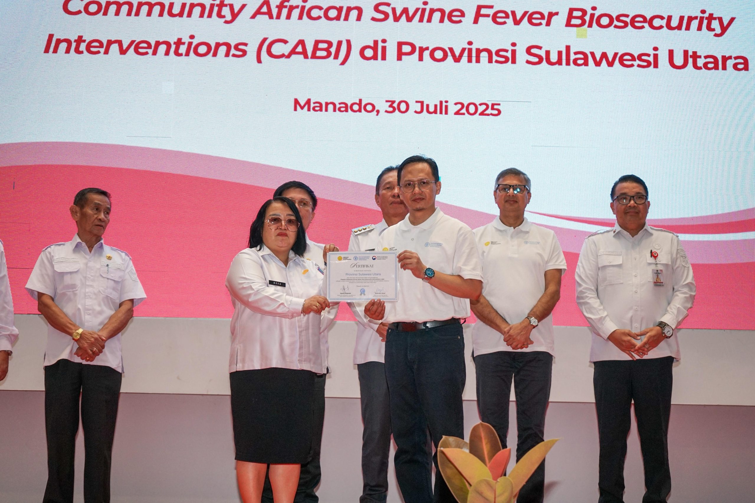 Sulawesi Utara Selesaikan Program Biosekuriti Berbasis Komunitas Melawan Demam Babi Afrika, Jadi Model Bagi Indonesia